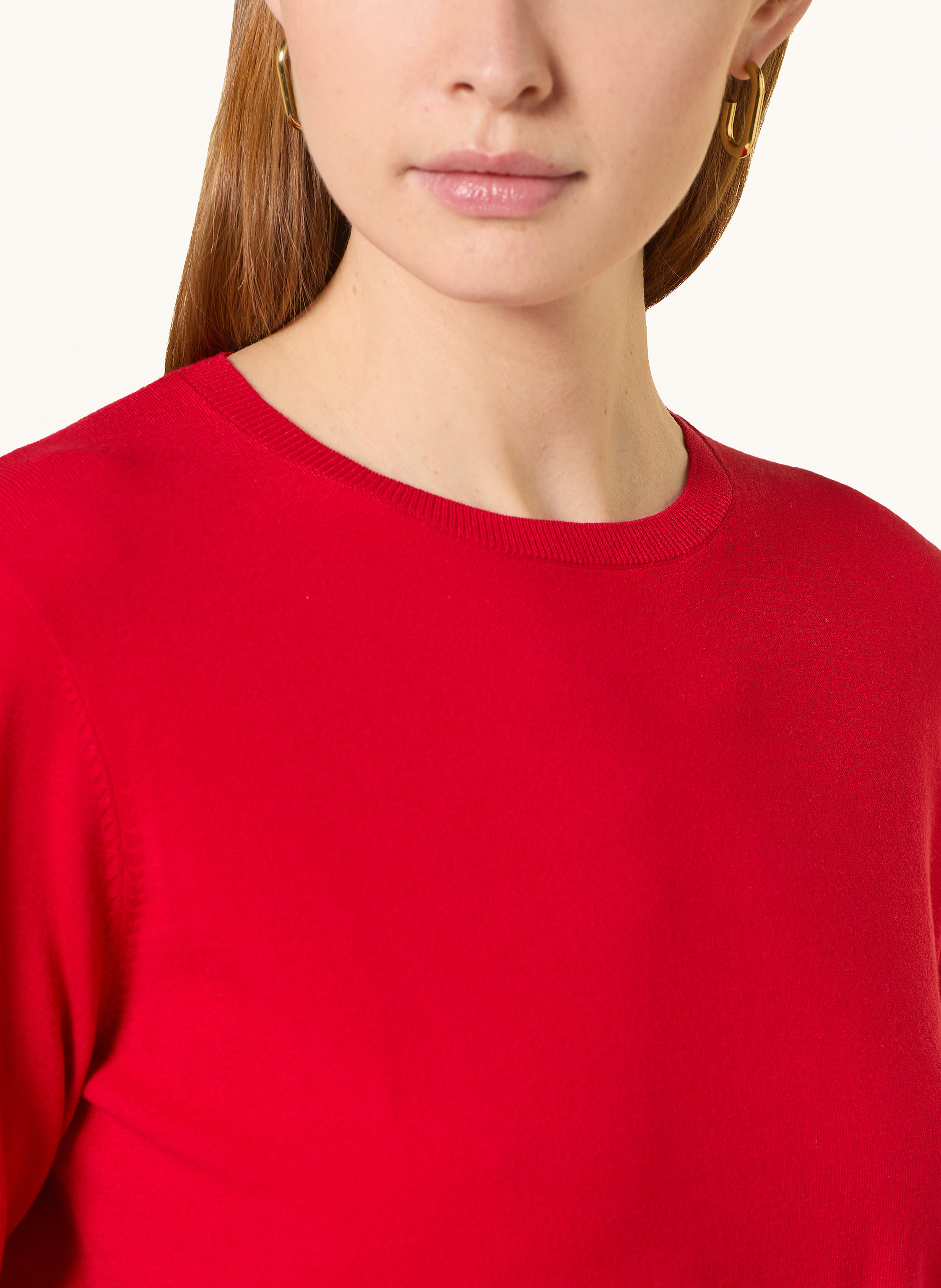 Thumbnail - Elena Miro Pullover Mit 3/4-Arm rot