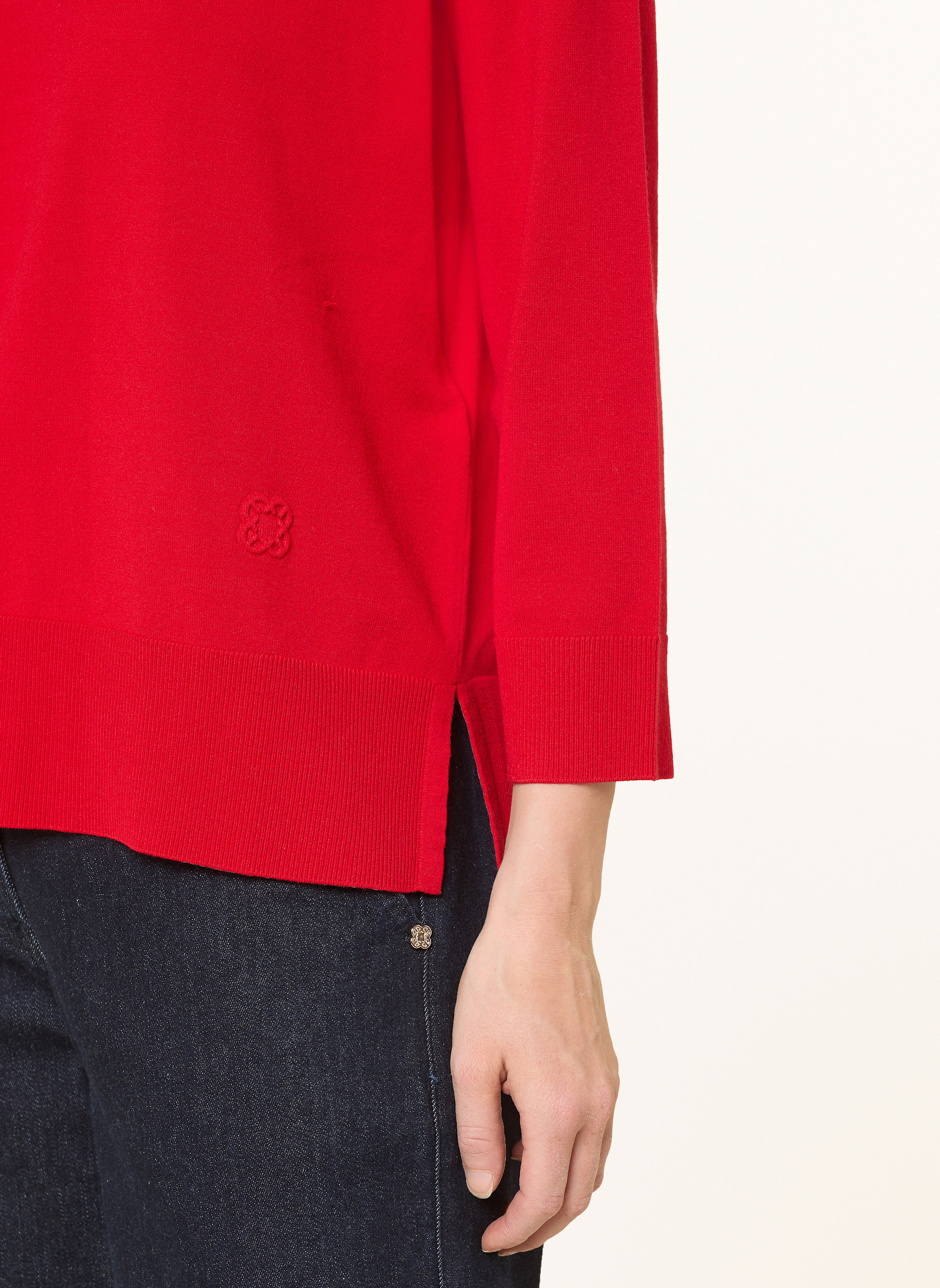 Thumbnail - Elena Miro Pullover Mit 3/4-Arm rot
