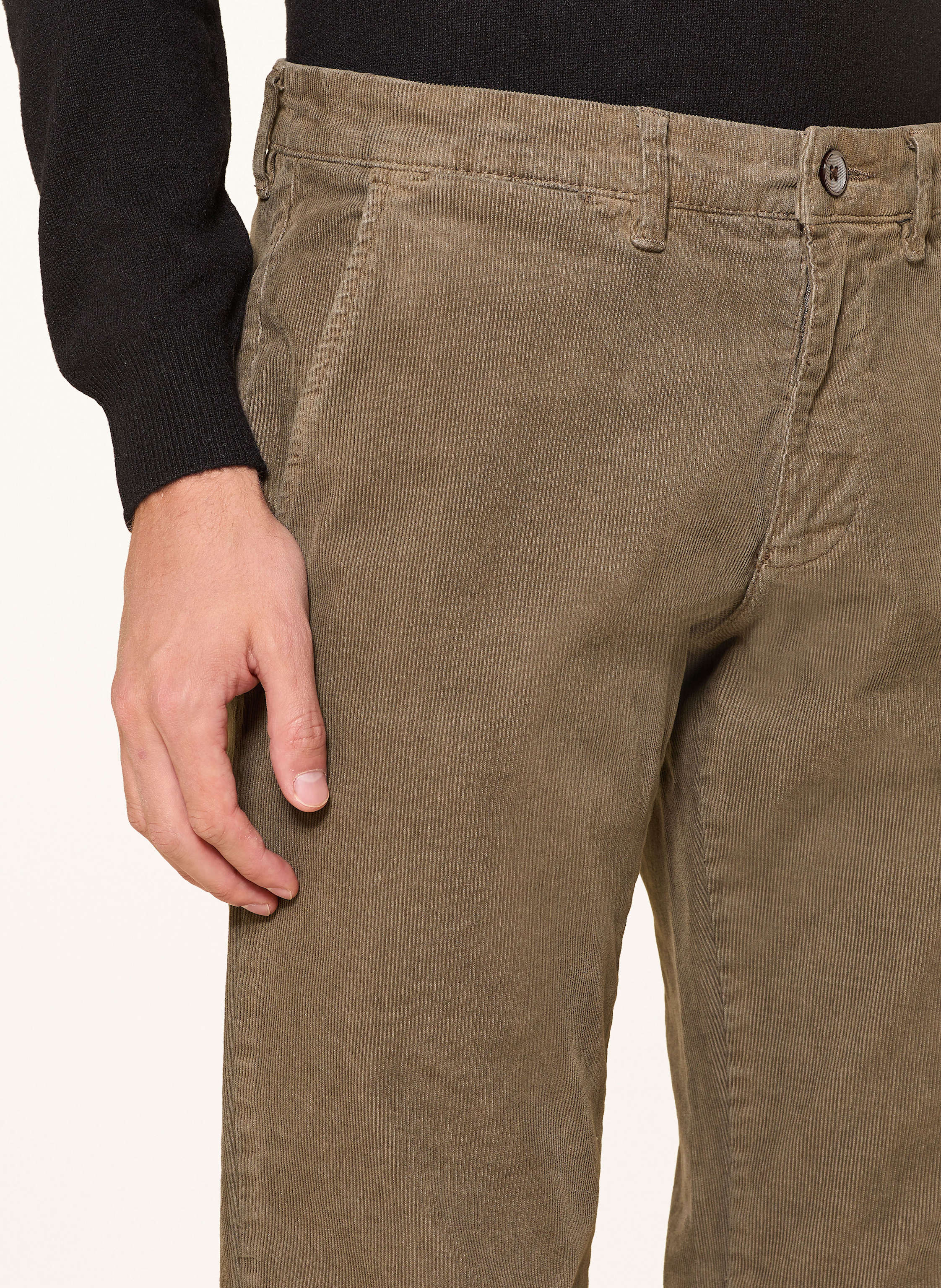 Thumbnail - Strokesman's Cordchino Slim Fit gruen