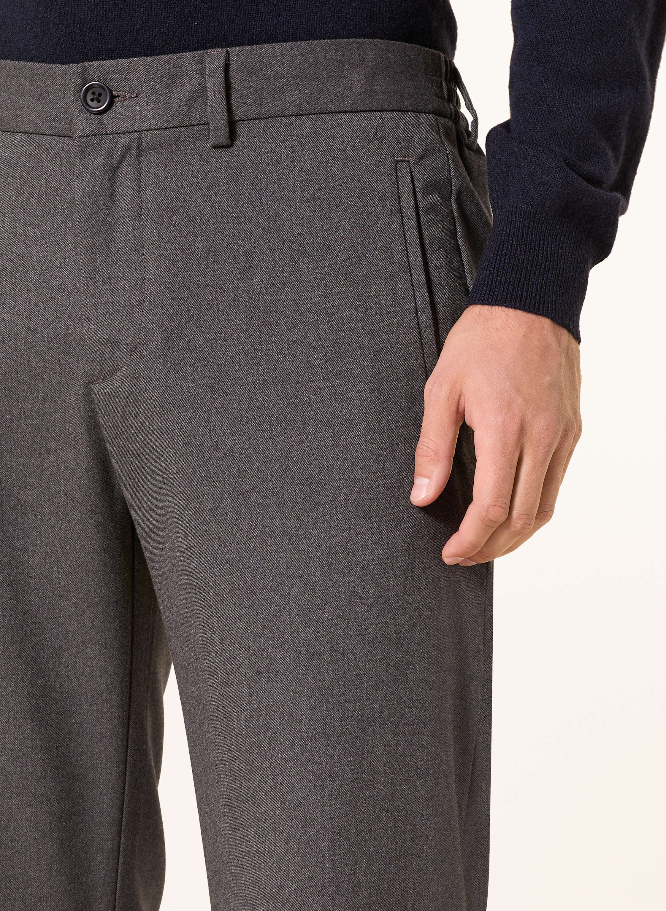 Thumbnail - Strokesman's Chino Comfort Fit grau