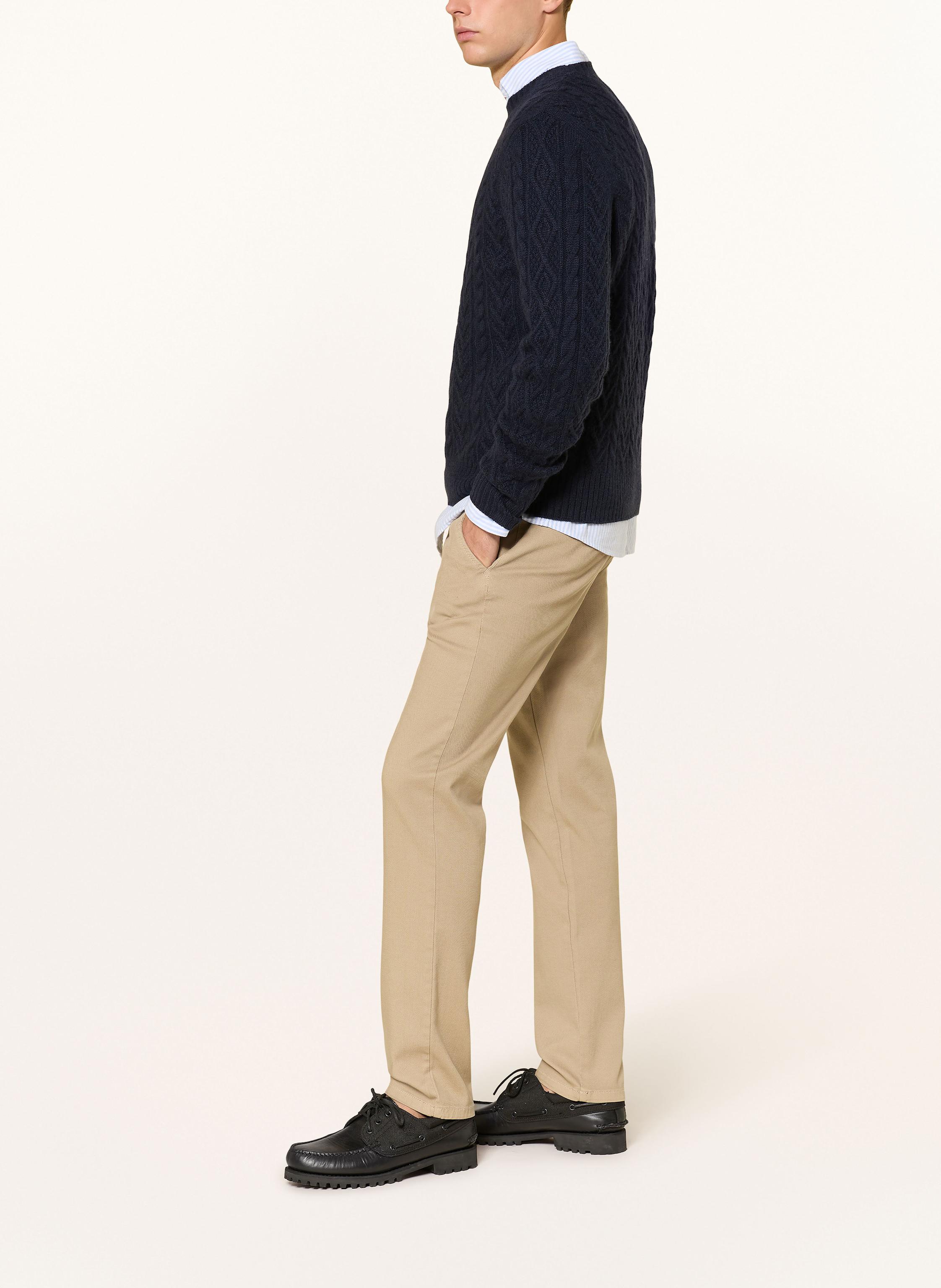 Thumbnail - Strokesman's Piqué-Chino Slim Fit beige