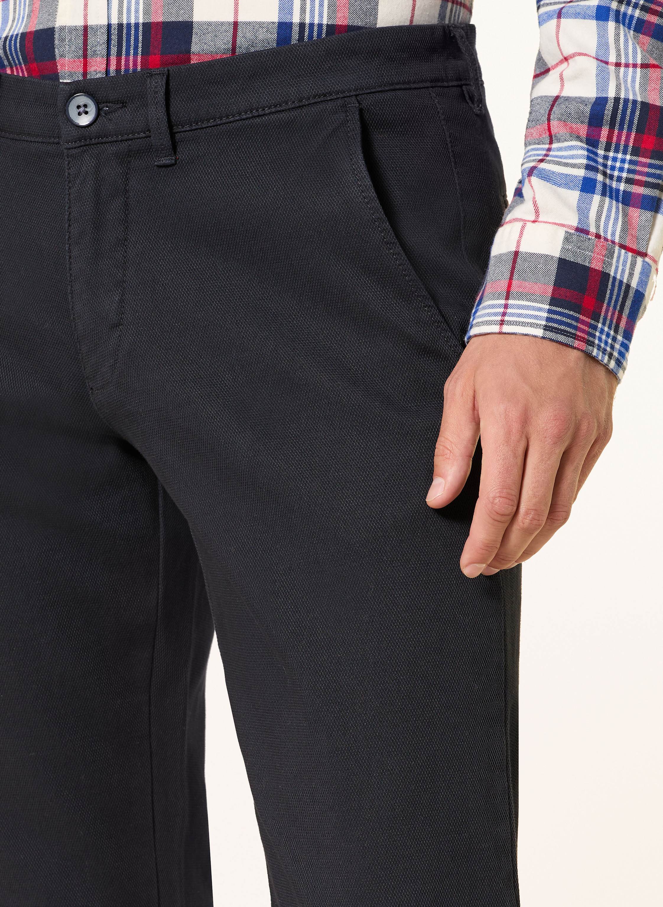 Thumbnail - Strokesman's Piqué-Chino Slim Fit blau