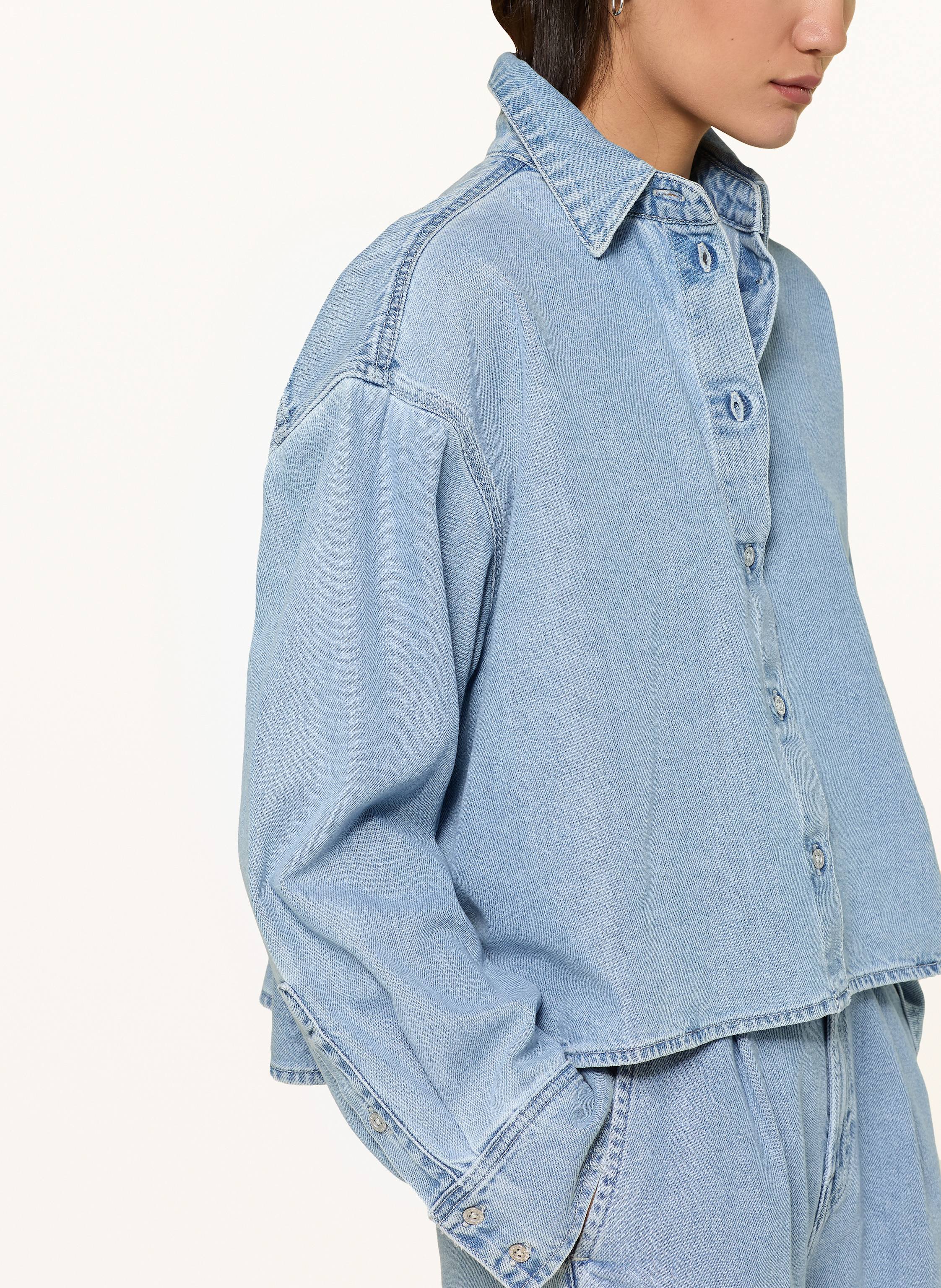 Thumbnail - 7 For All Mankind Jeans-Overshirt Nina blau