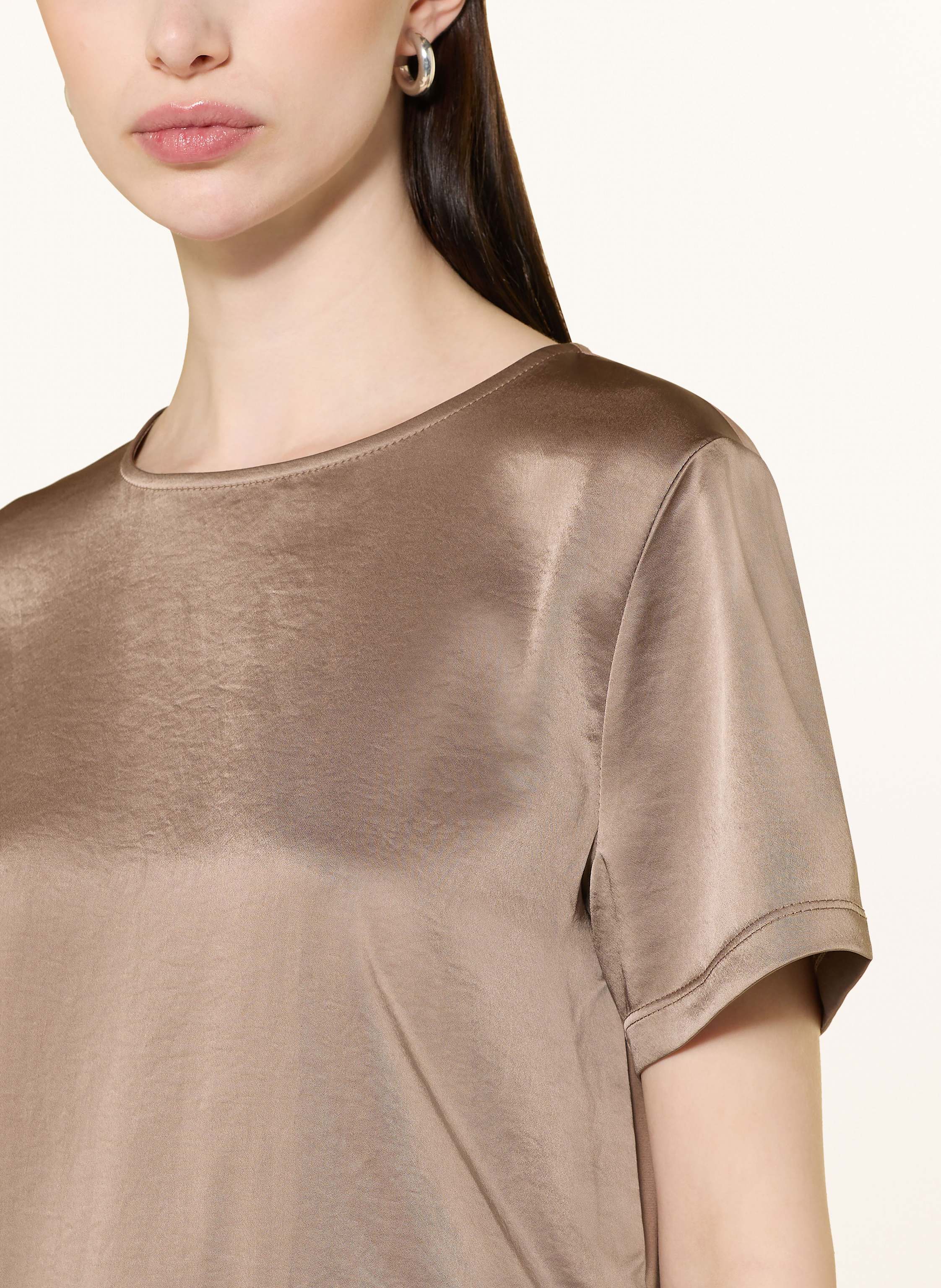 Thumbnail - Weekend Max Mara Blusenshirt Gilbert Im Materialmix braun