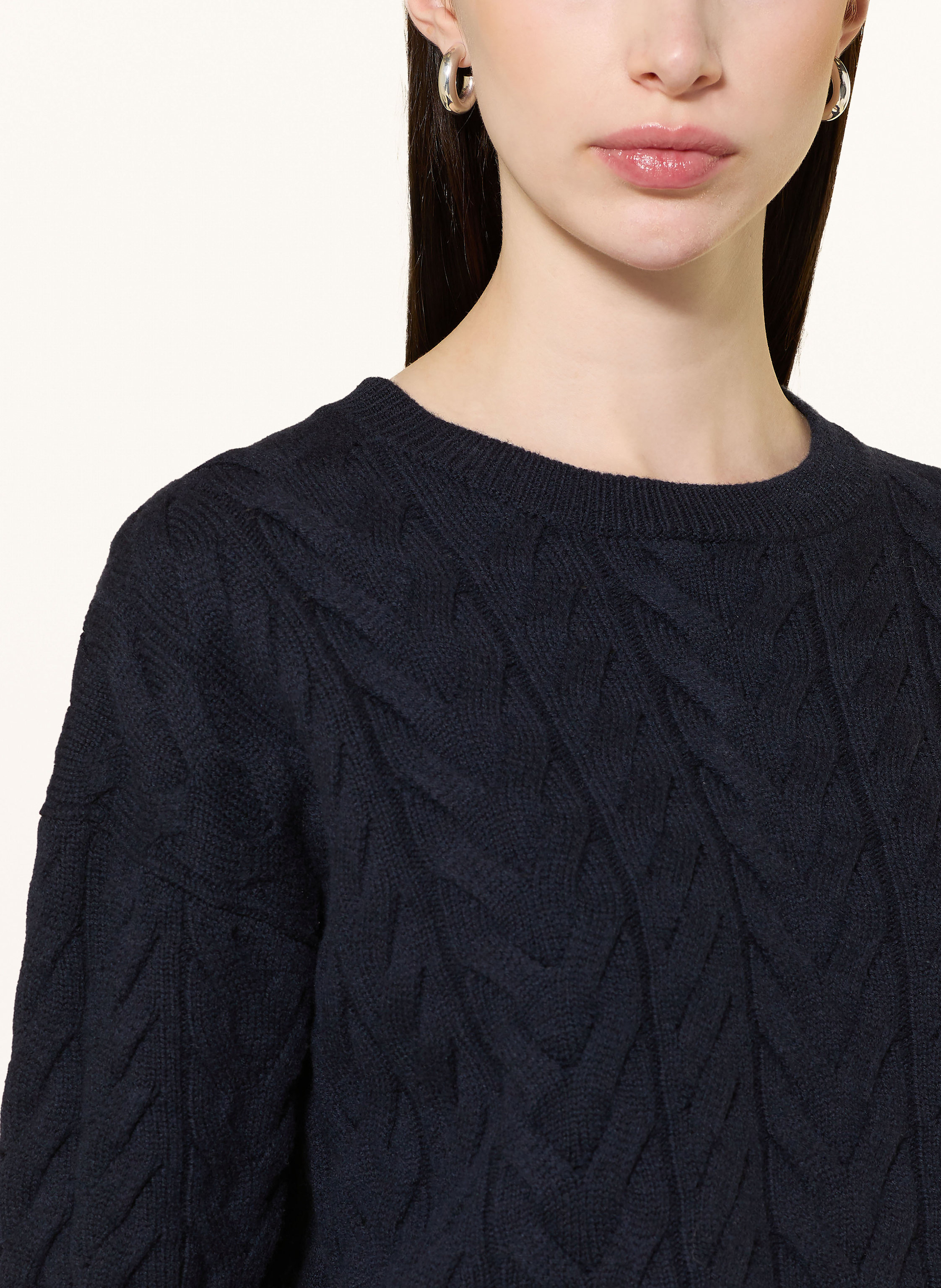 Thumbnail - S Max Mara Strickshirt Dominus blau