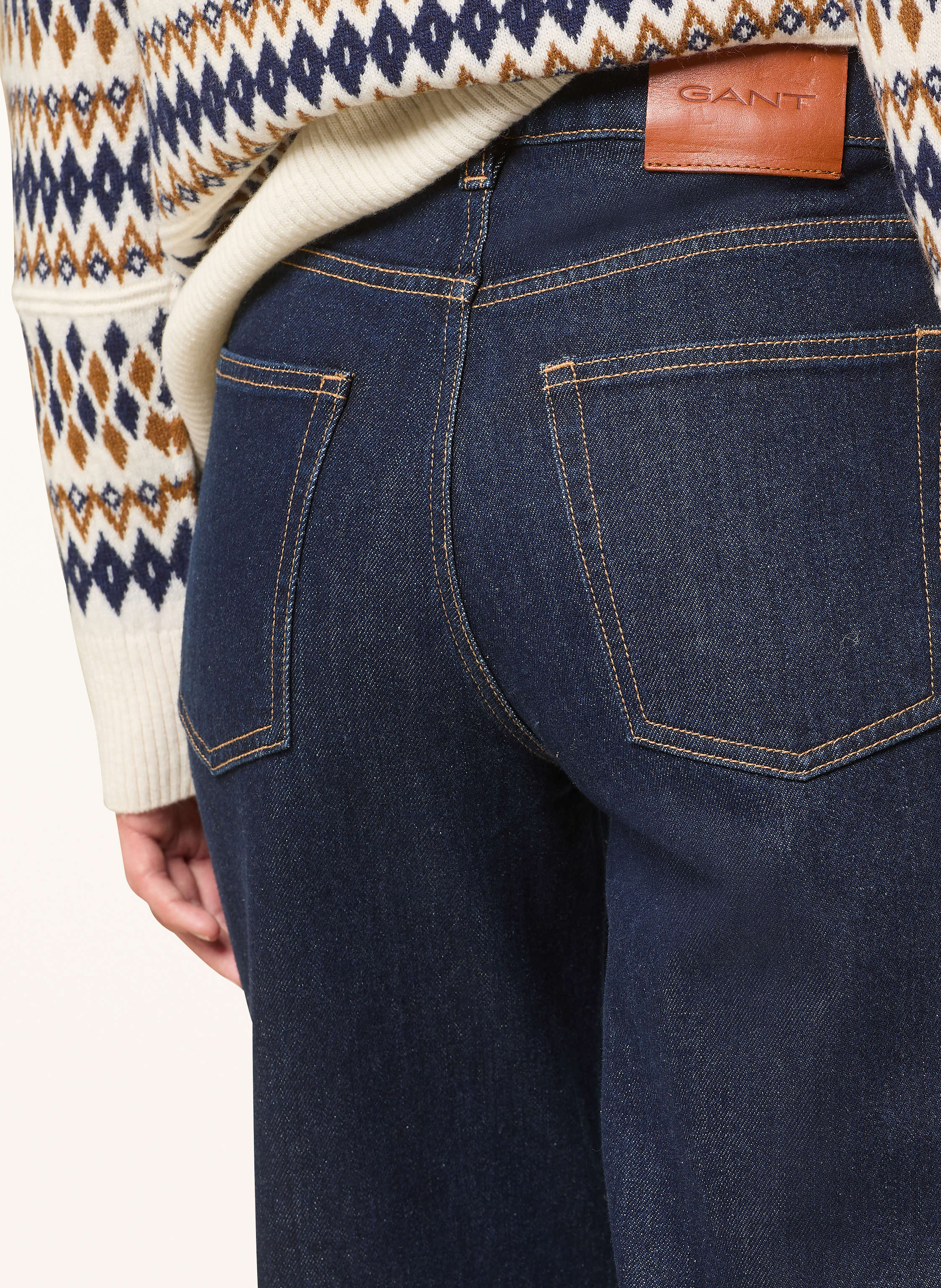 Thumbnail - Gant Straight Jeans blau