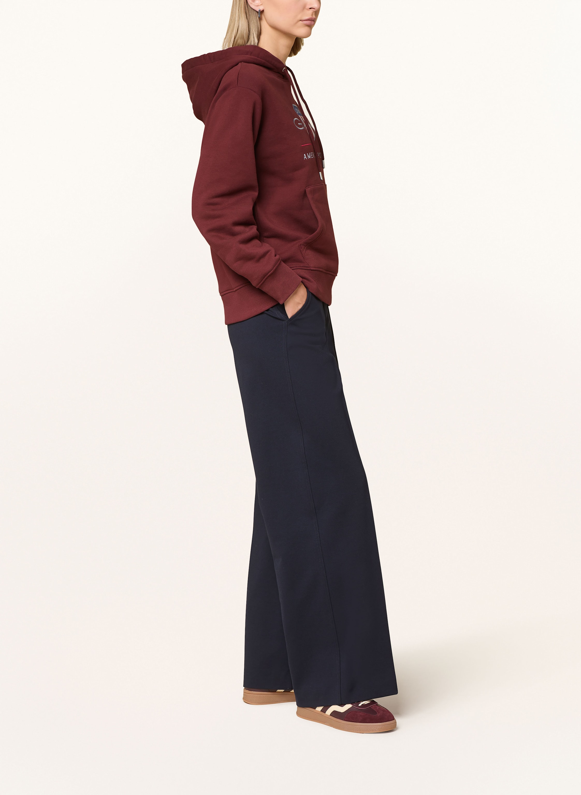 Thumbnail - Gant Hoodie rot