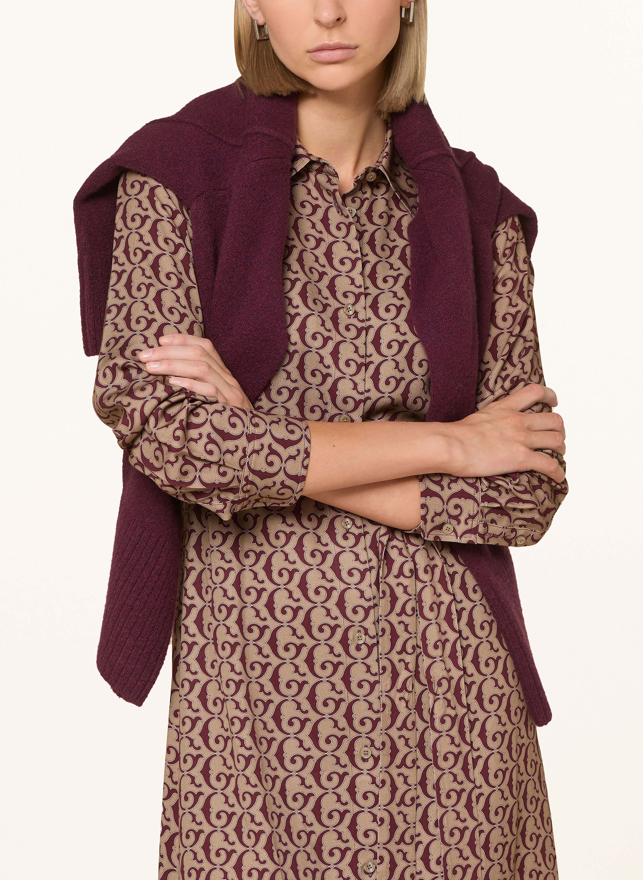 Thumbnail - Gant Hemdblusenkleid rot