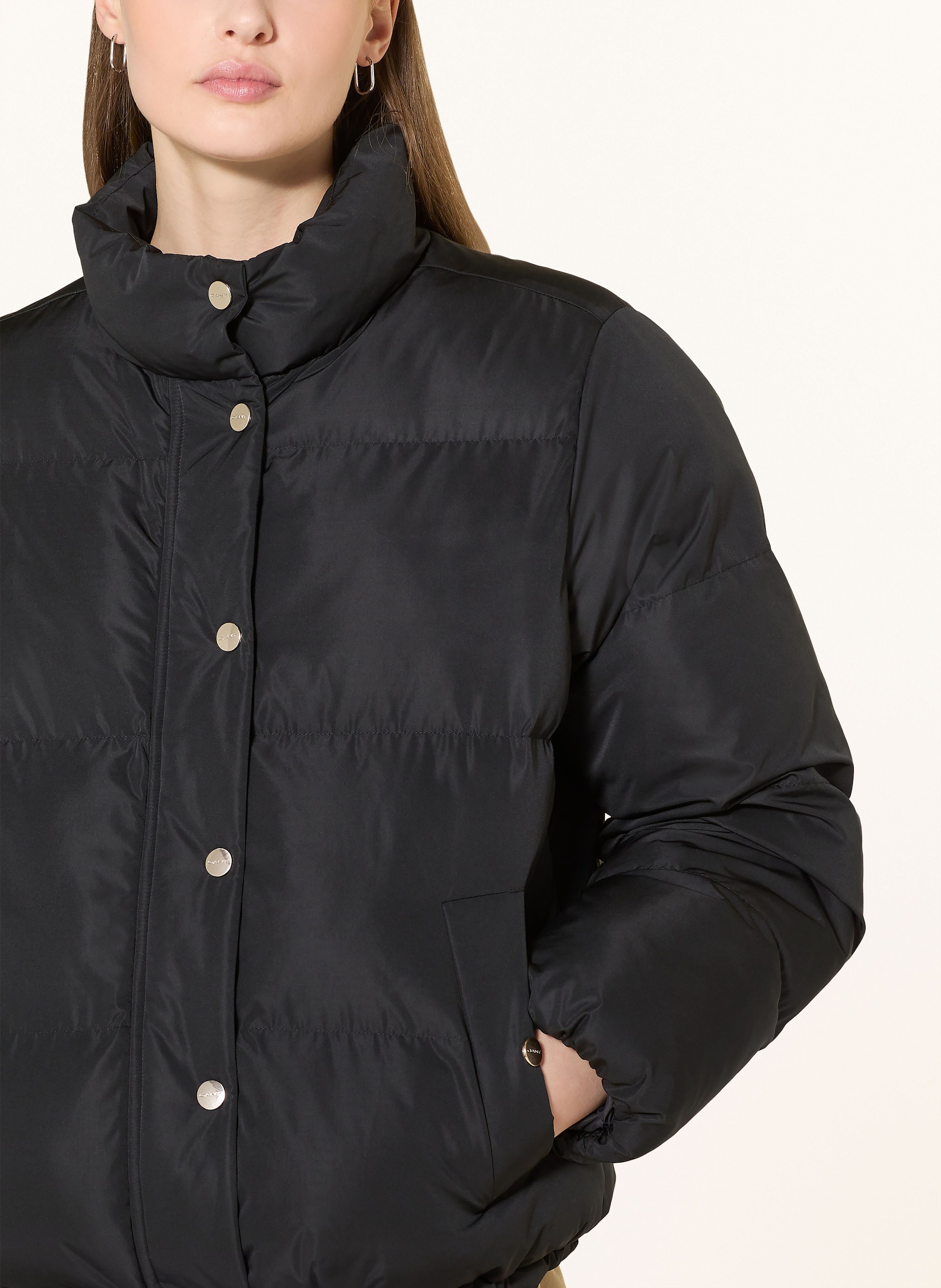 Thumbnail - Gant Steppjacke schwarz