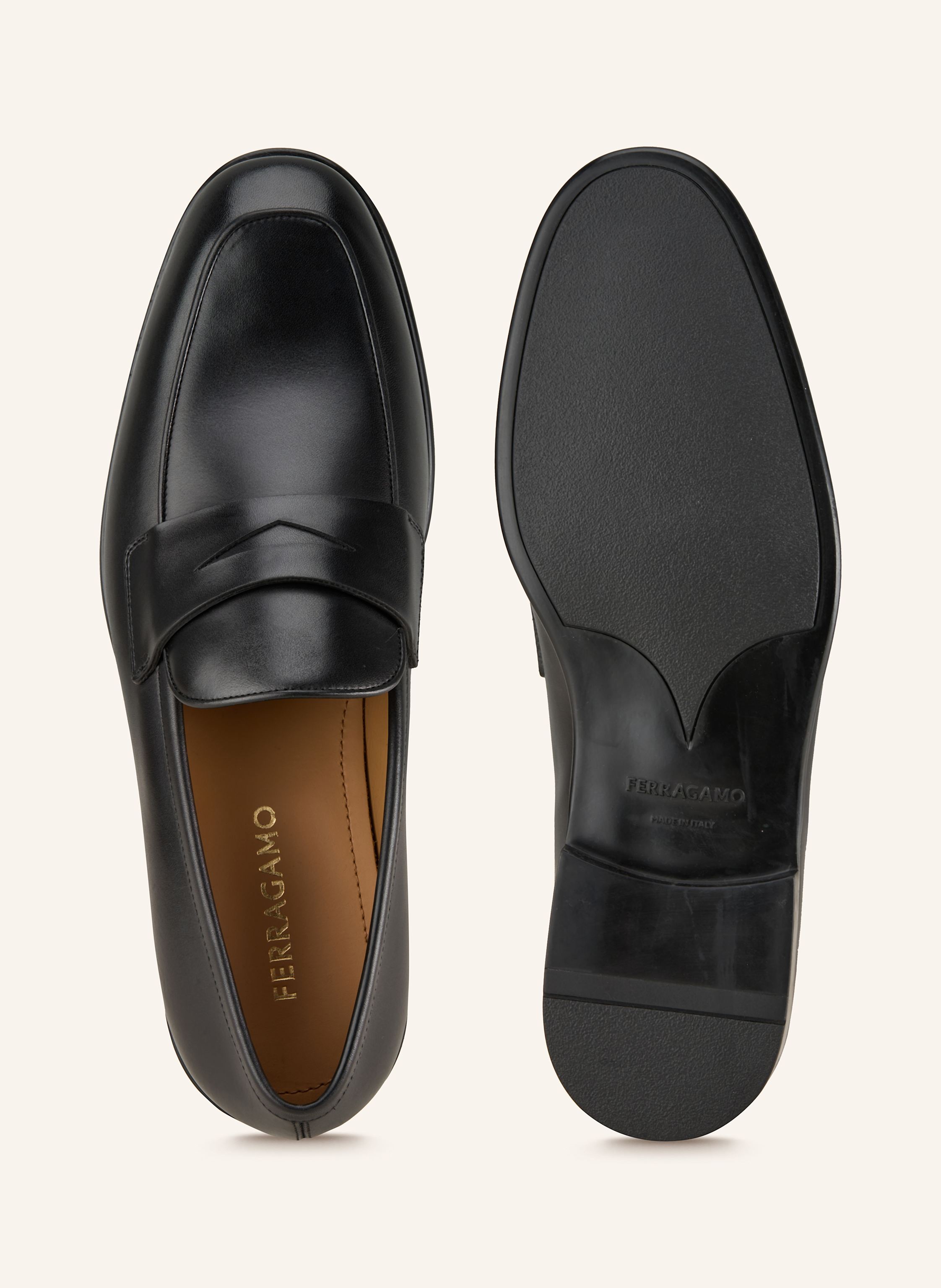 Thumbnail - Ferragamo Penny-Loafer schwarz