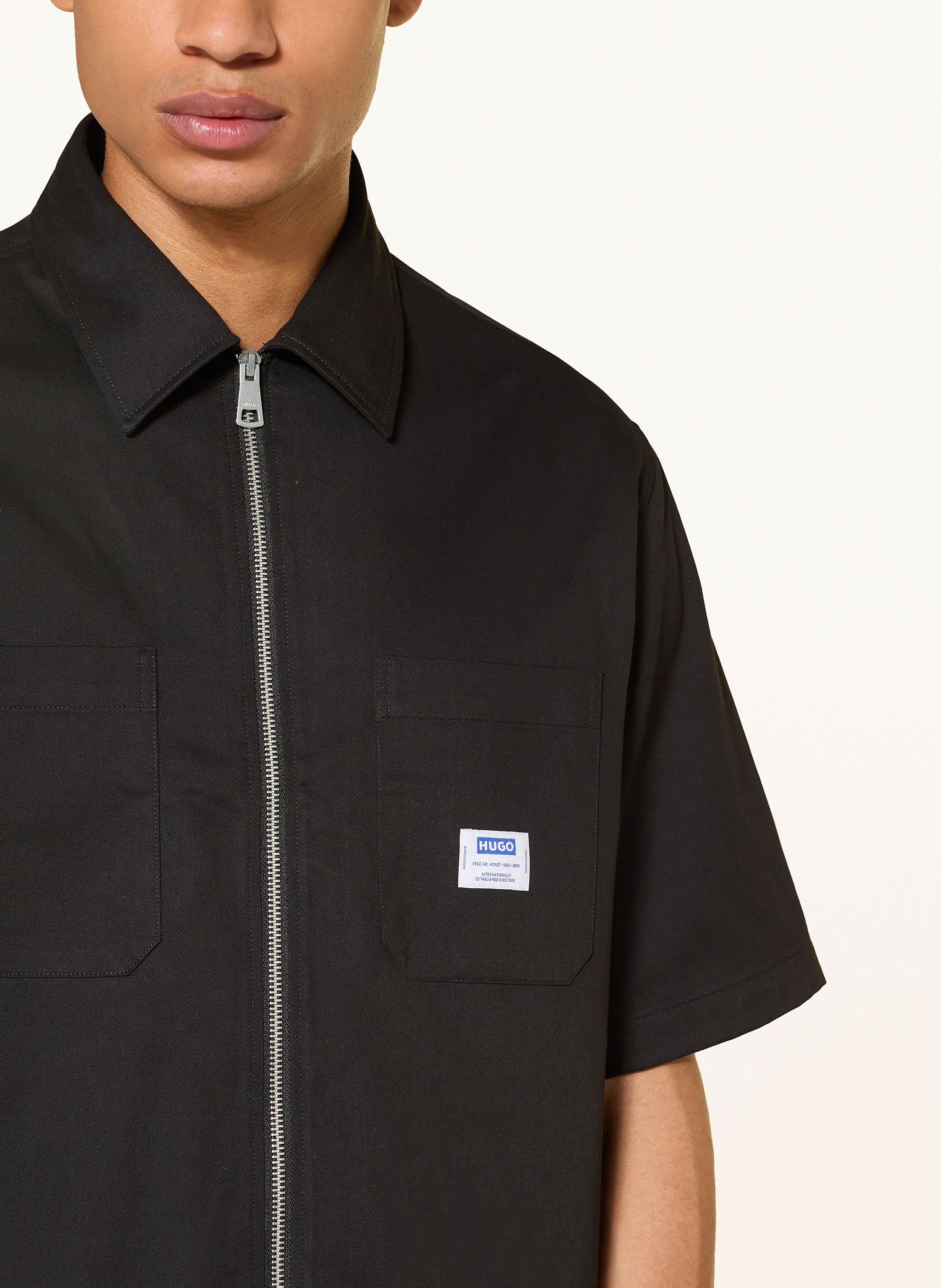 Thumbnail - Hugo Oversized-Overshirt Ekyz schwarz