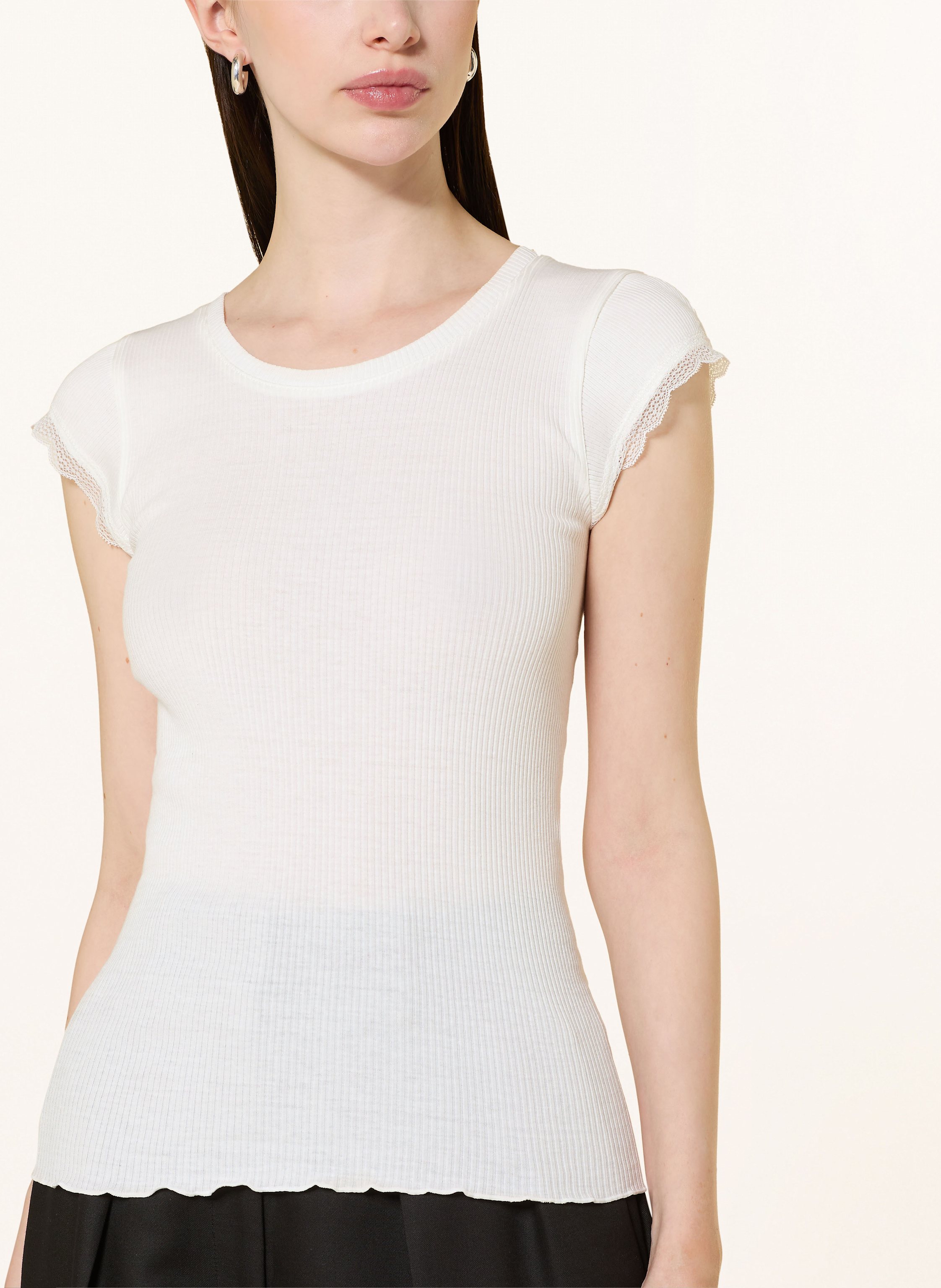 Thumbnail - Rosemunde T-Shirt Rwbaybay Ss weiss