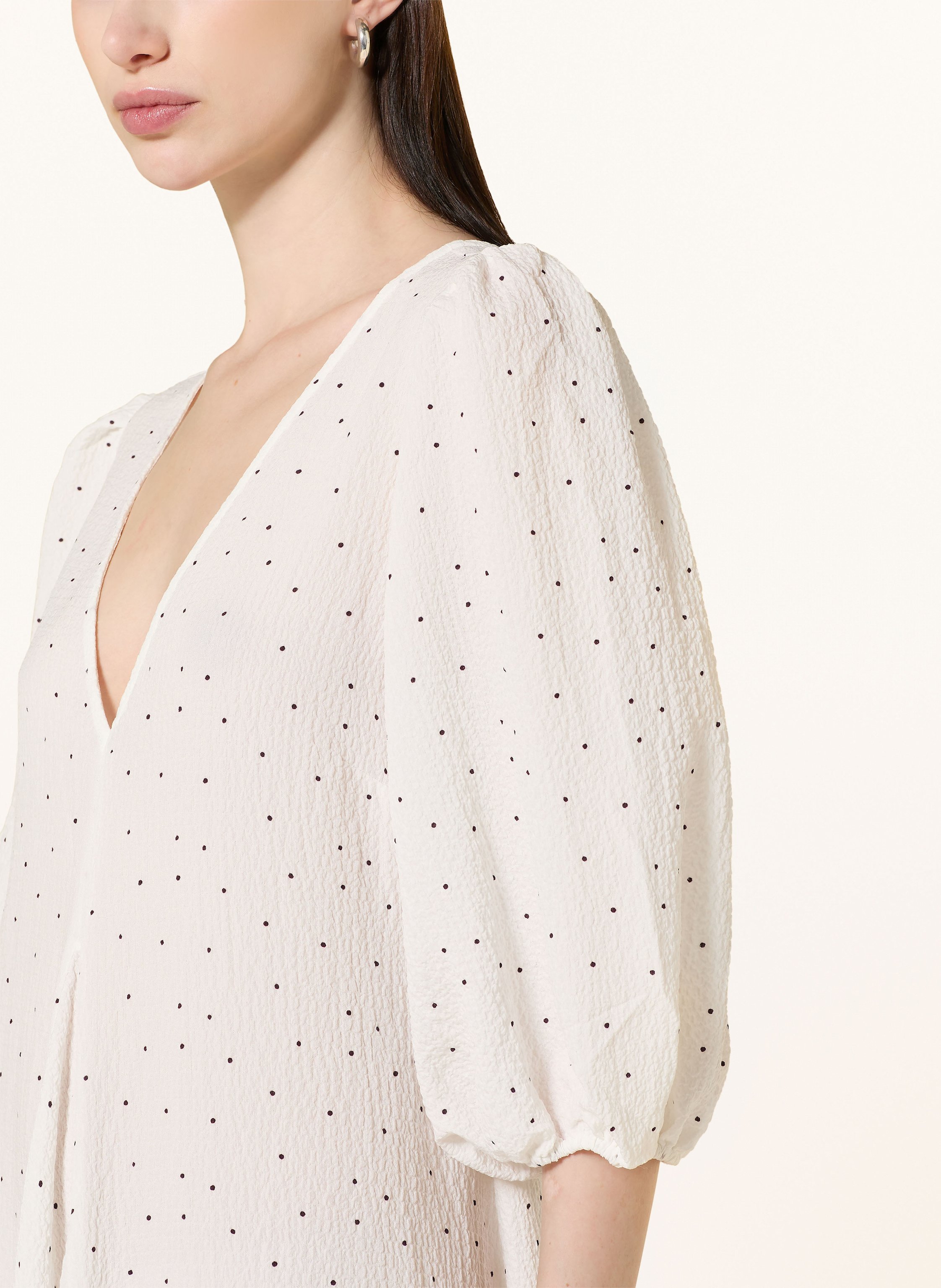 Thumbnail - Rosemunde Kleid Kendall Mit 3/4-Arm weiss