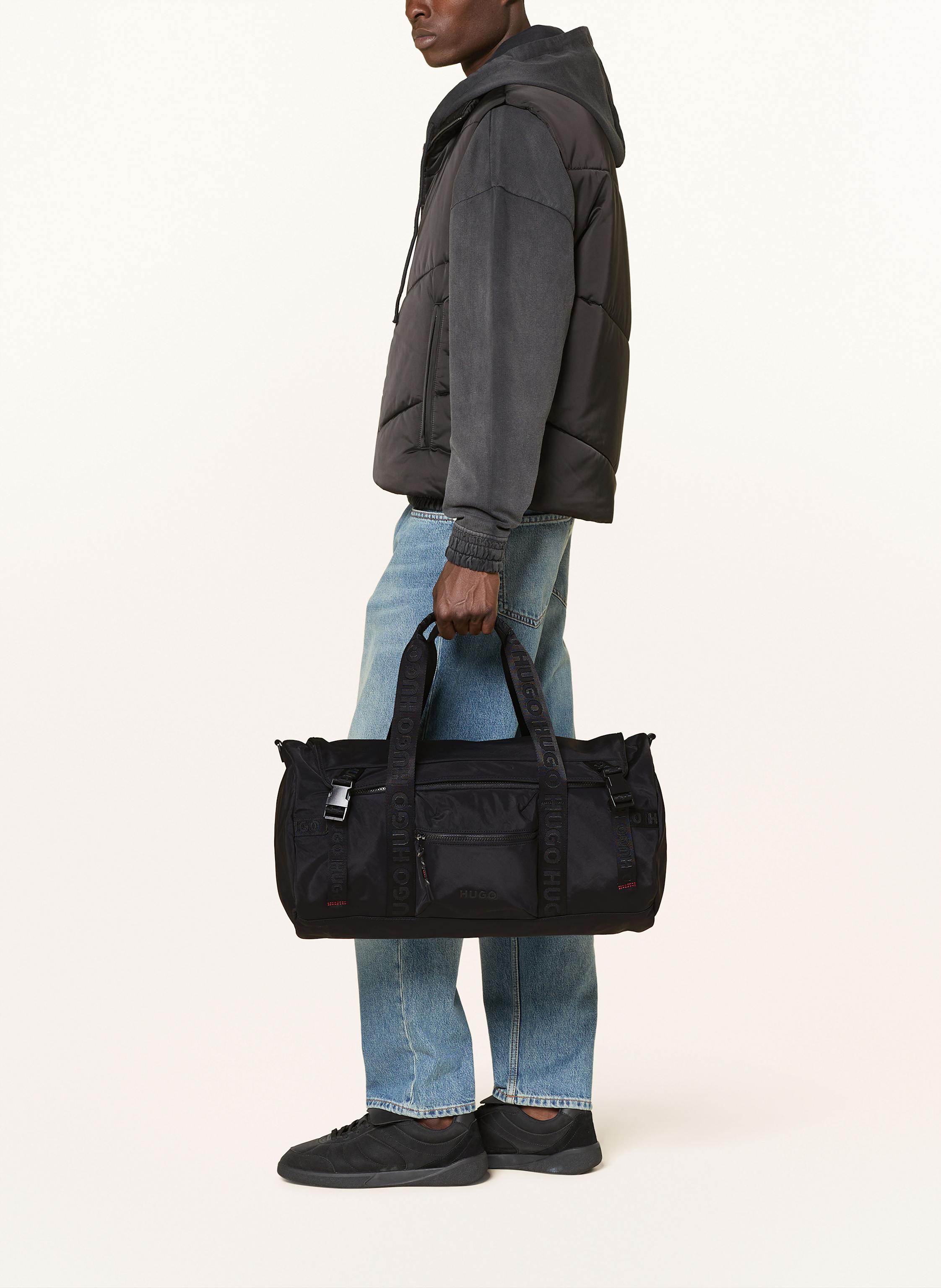 Thumbnail - Hugo Reisetasche Marsel Holdall schwarz