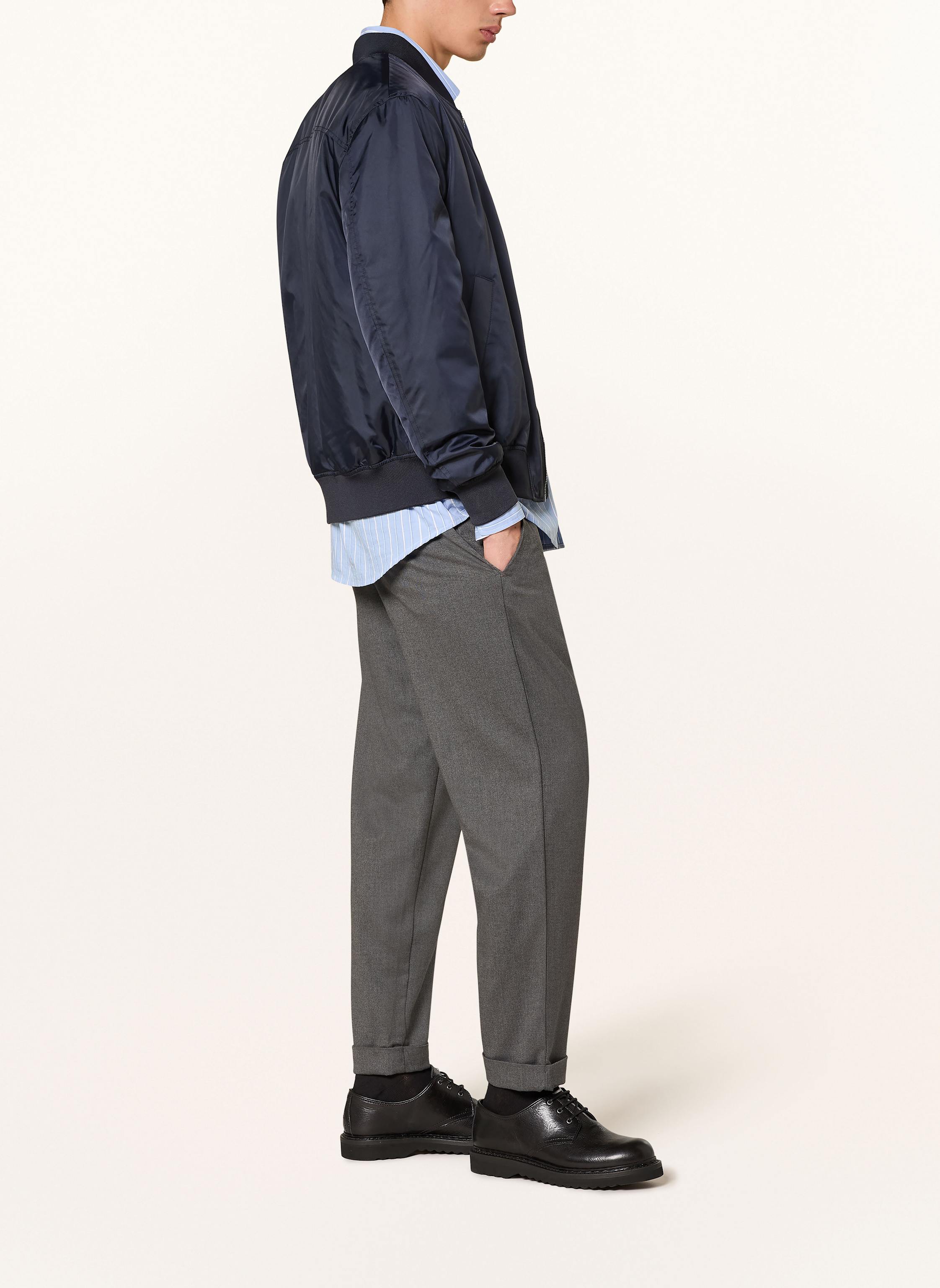 Thumbnail - Paul Chino Tapered Fit grau