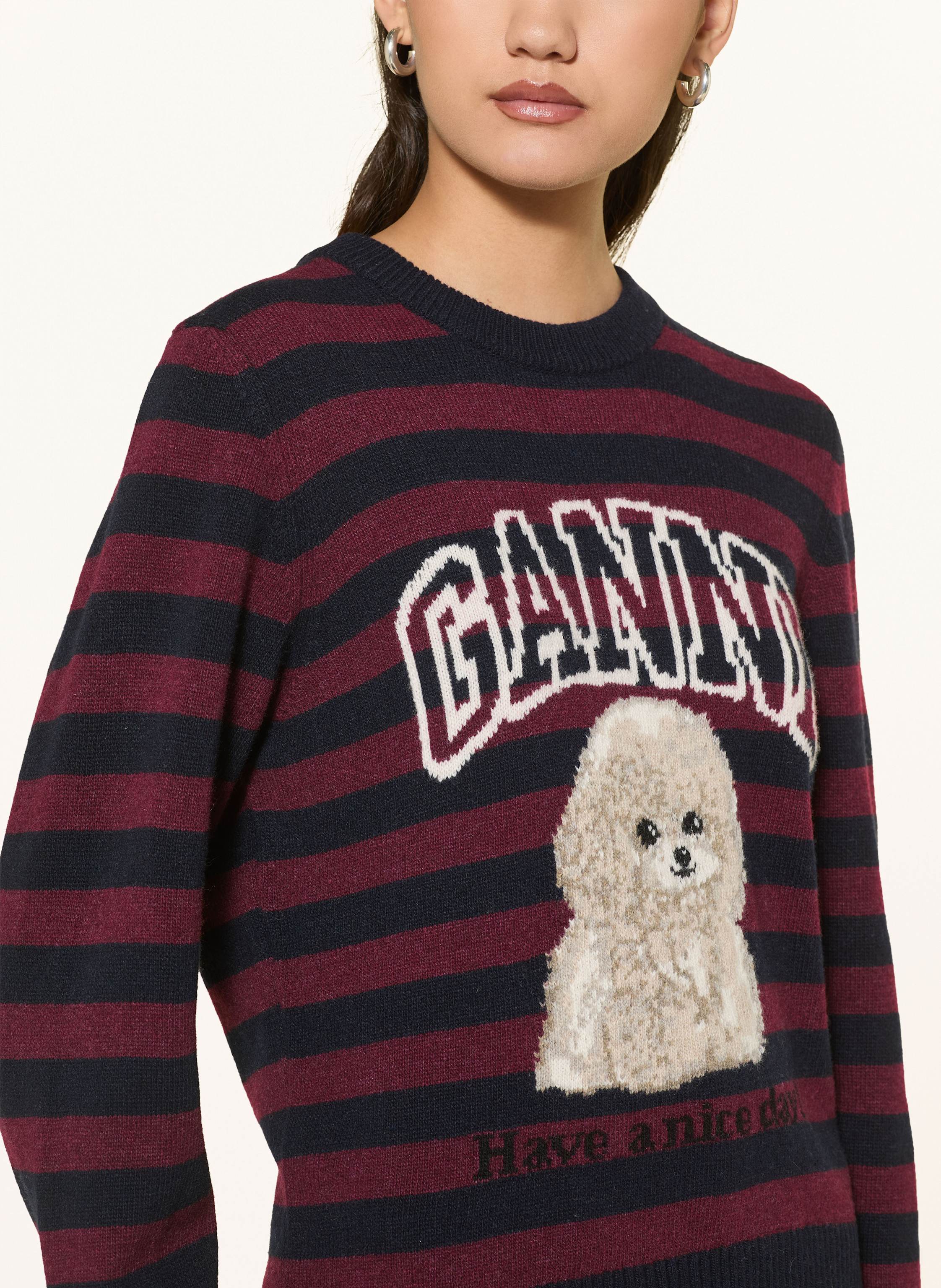 Thumbnail - Ganni Pullover rot