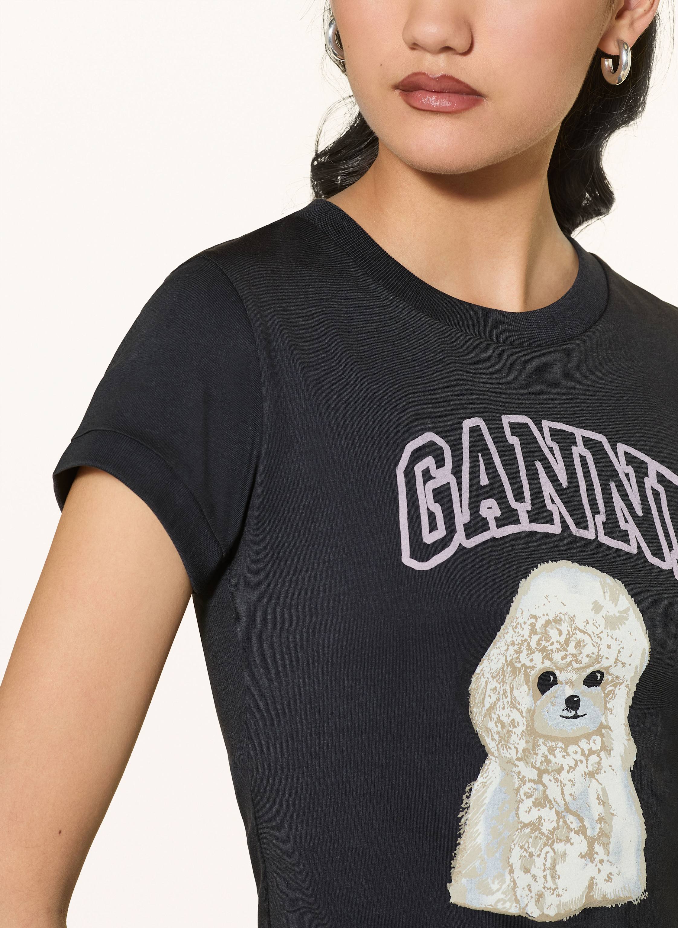 Thumbnail - Ganni T-Shirt grau