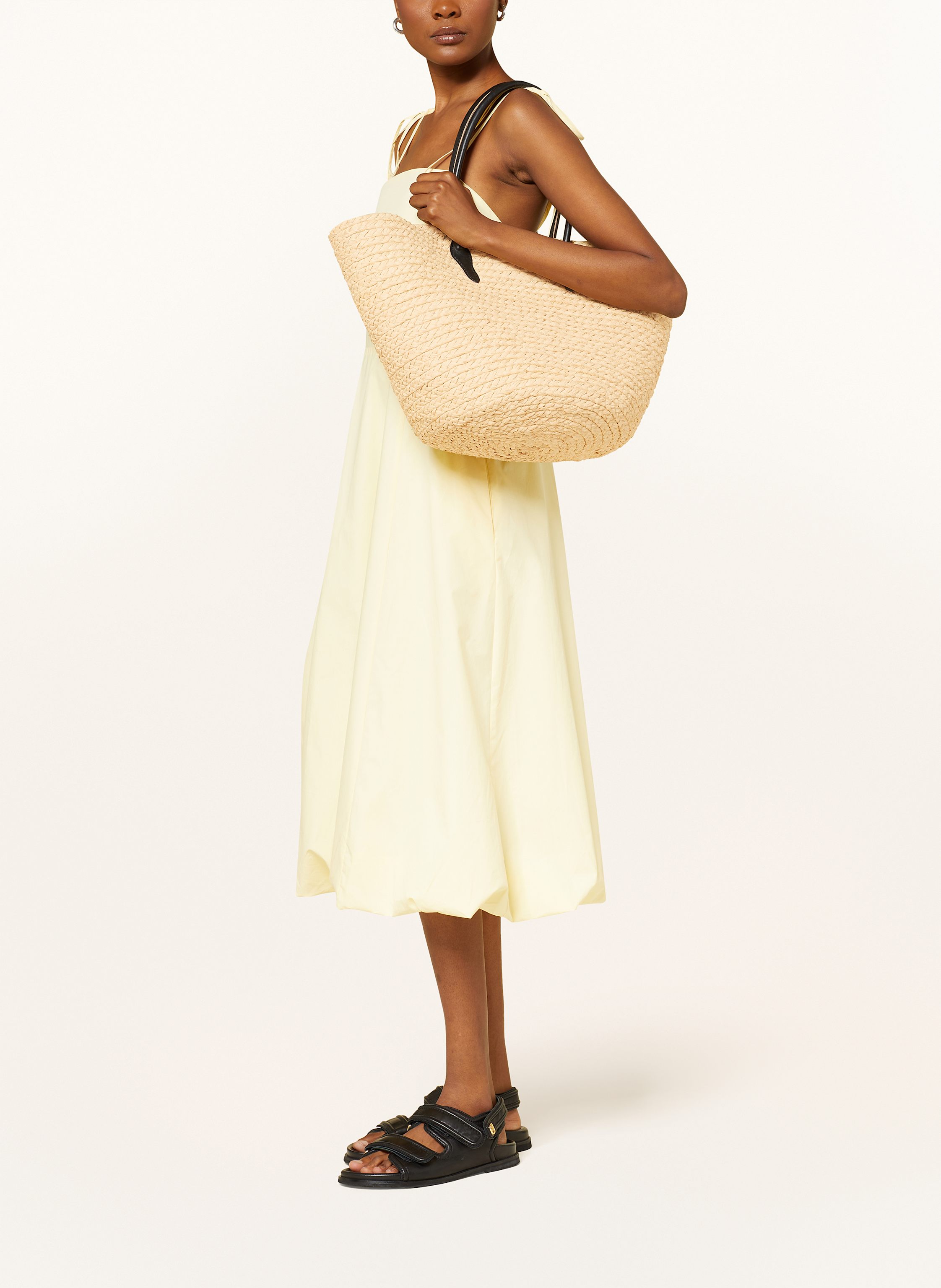 Thumbnail - Mrs & Hugs Shopper Large beige