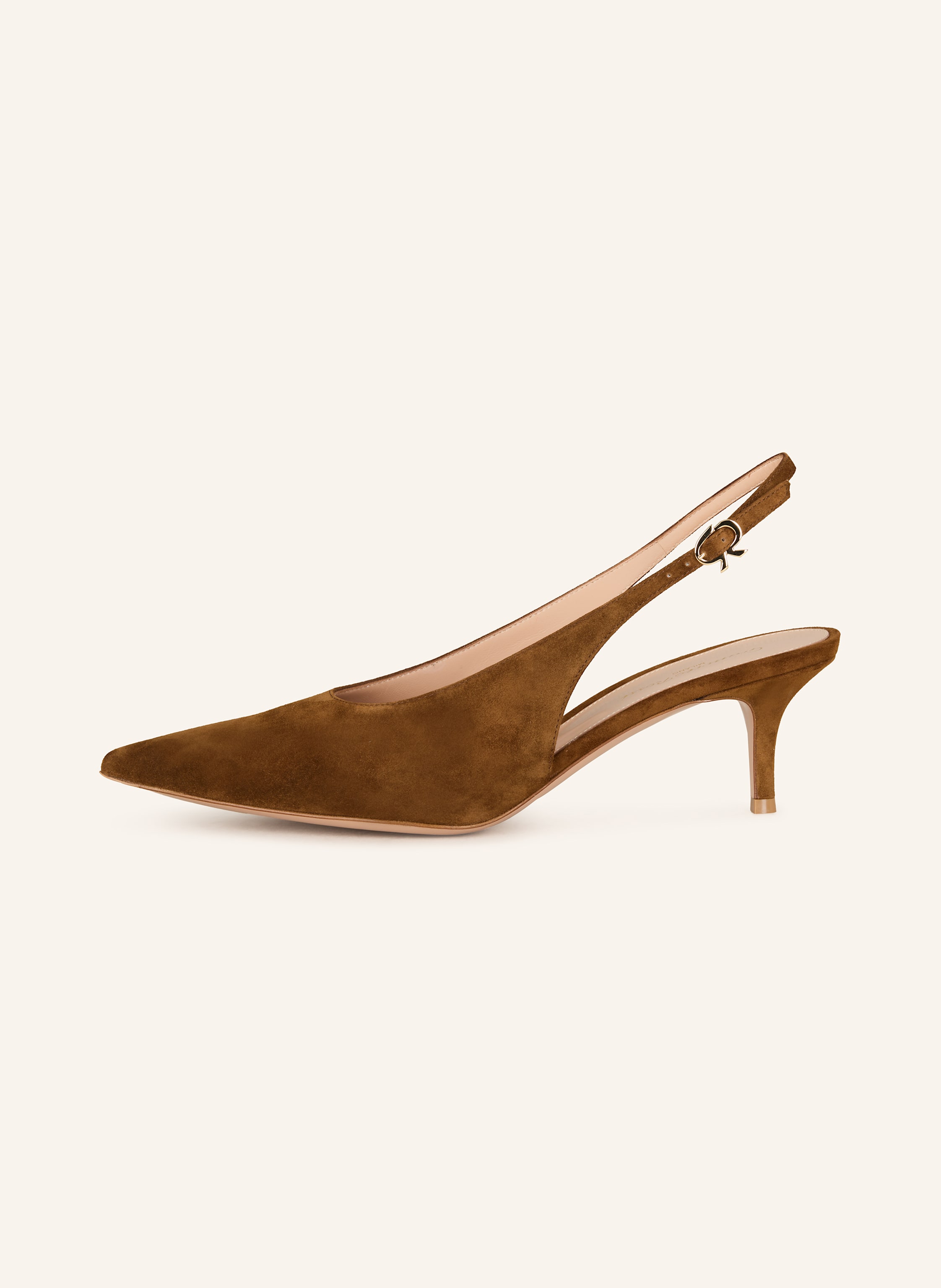 Thumbnail - Gianvito Rossi Slingpumps Robbie braun