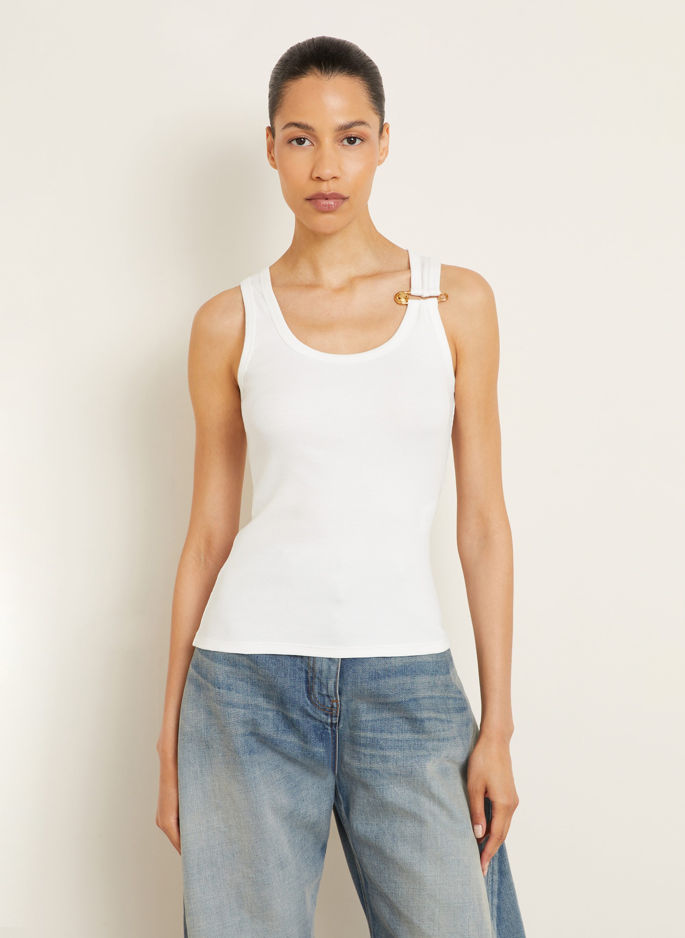 Thumbnail - Versace Top weiss