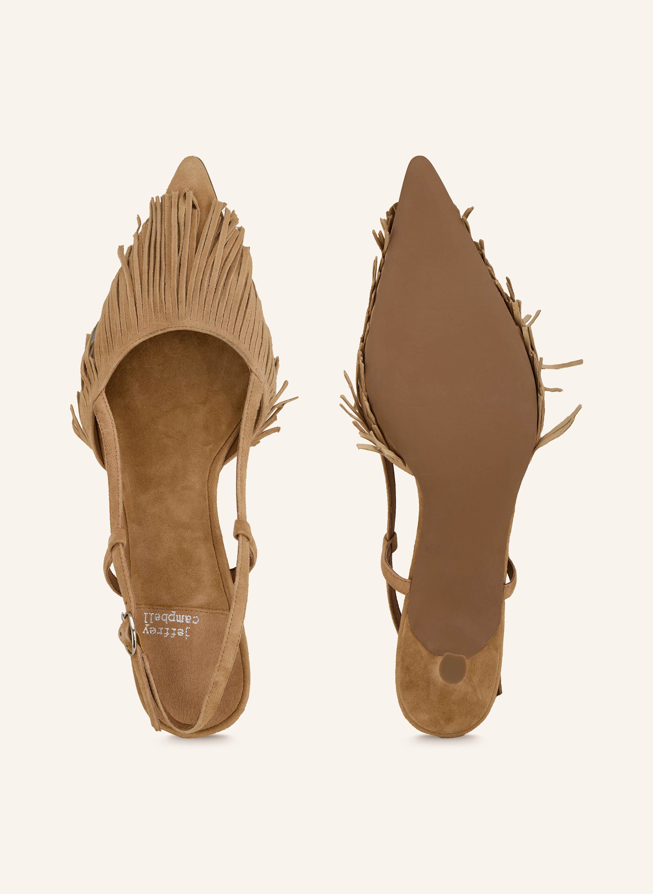 Thumbnail - Jeffrey Campbell Slingpumps Lasso-Me beige