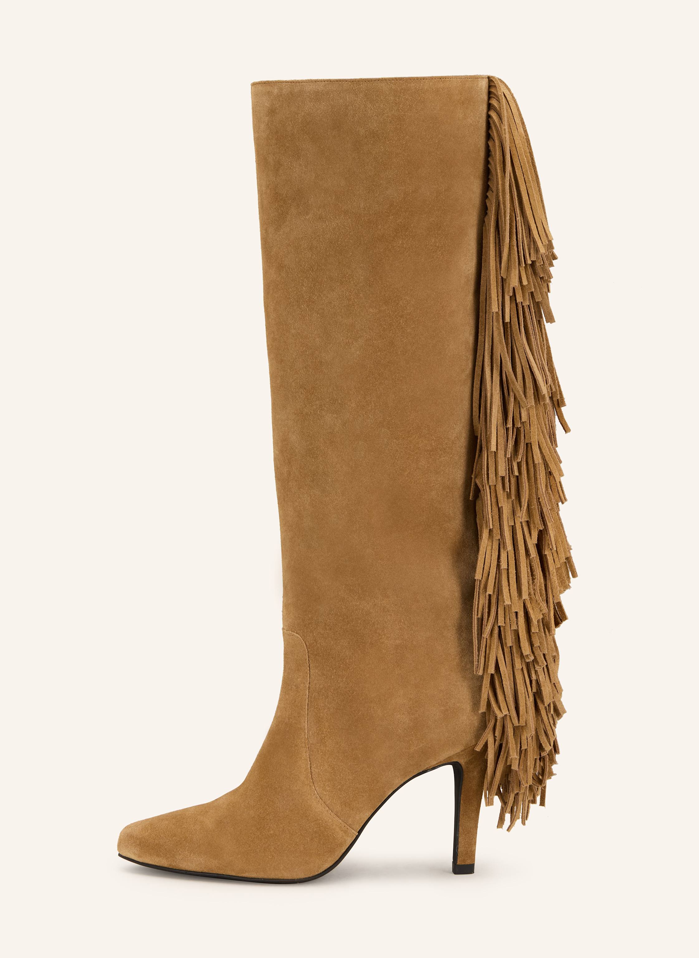 Thumbnail - Jeffrey Campbell Stiefel Old-West beige