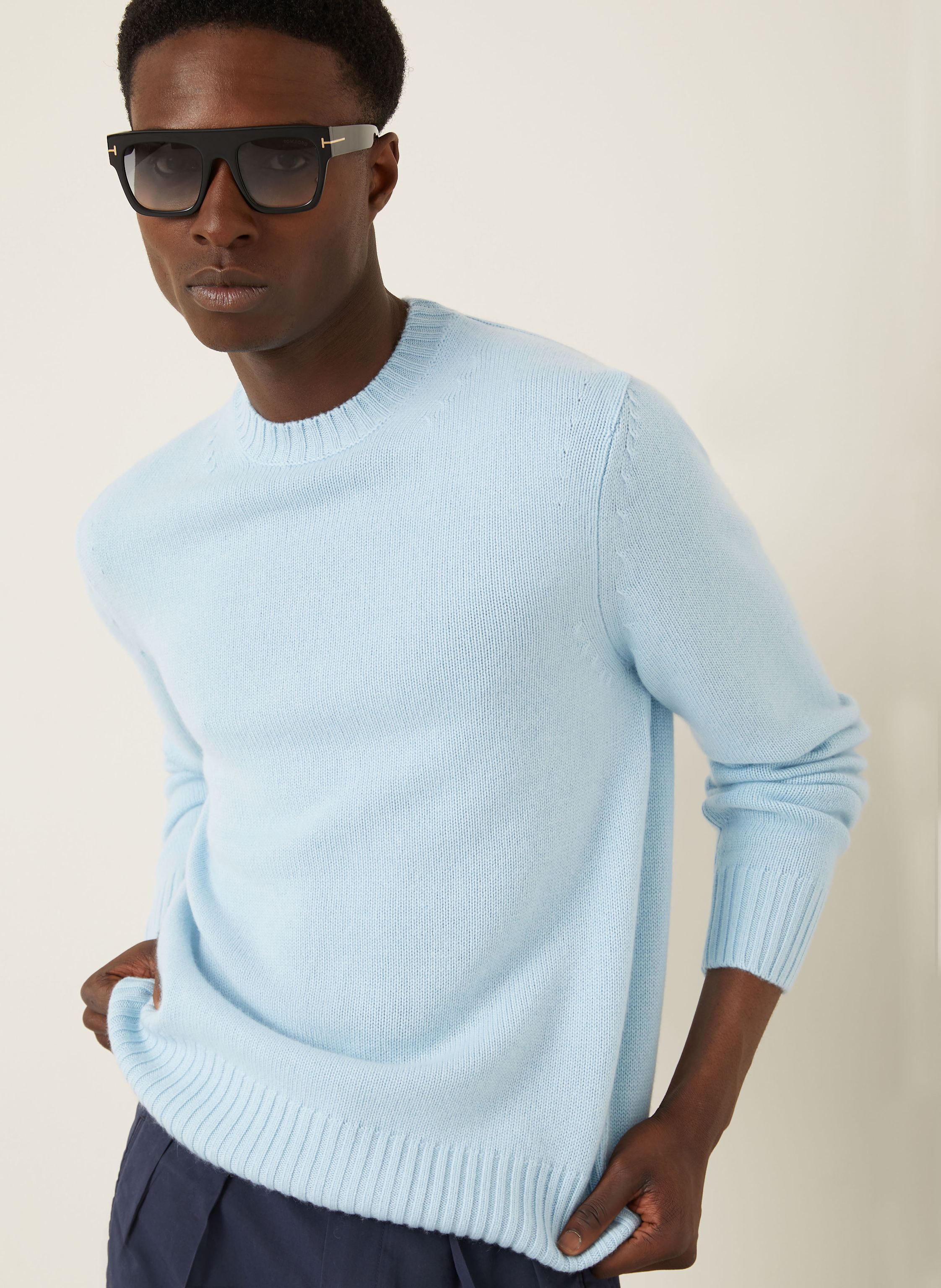 Thumbnail - Tom Ford Cashmere-Pullover blau