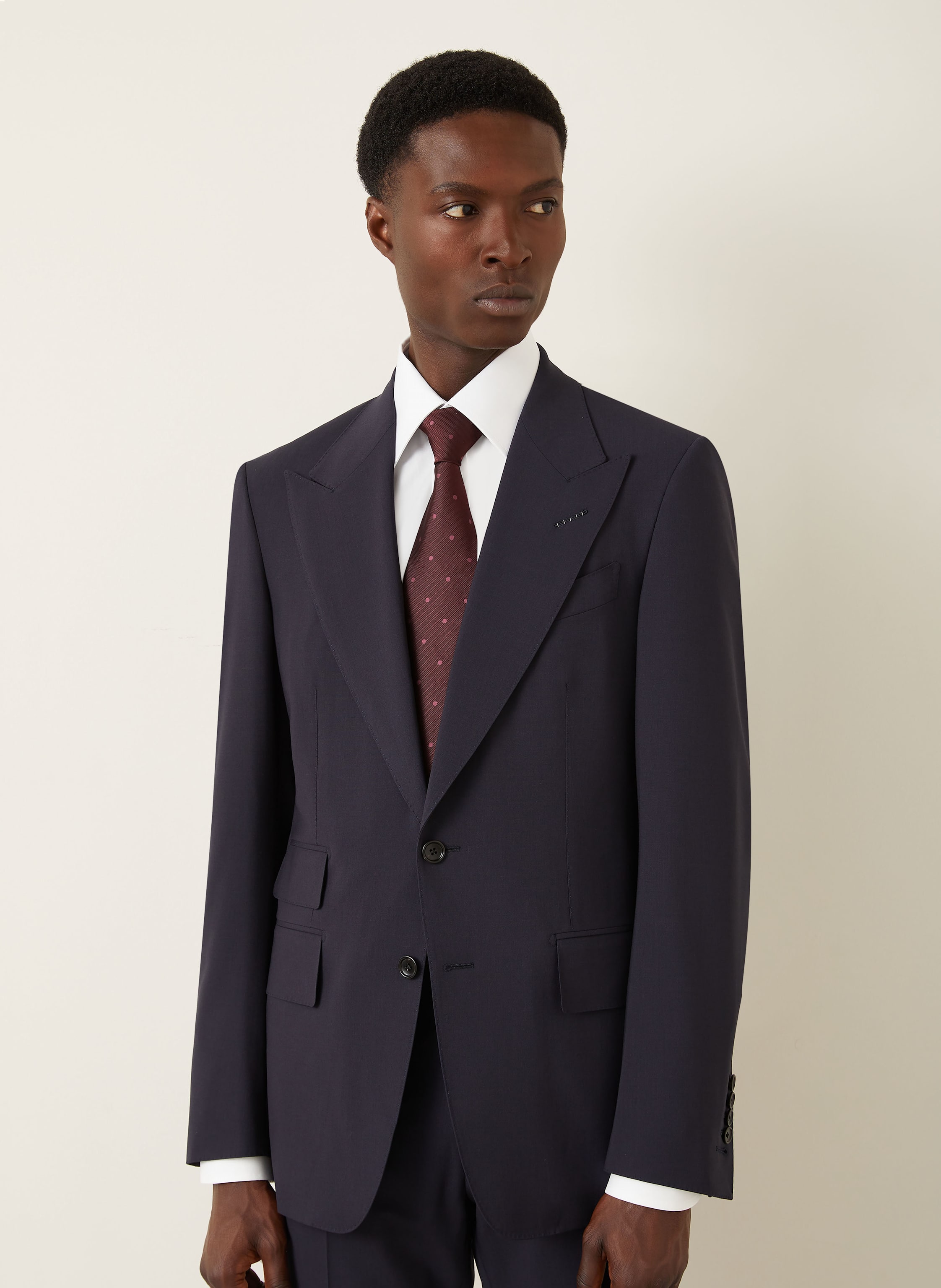 Thumbnail - Tom Ford Anzug Shelton Extra Slim Fit blau