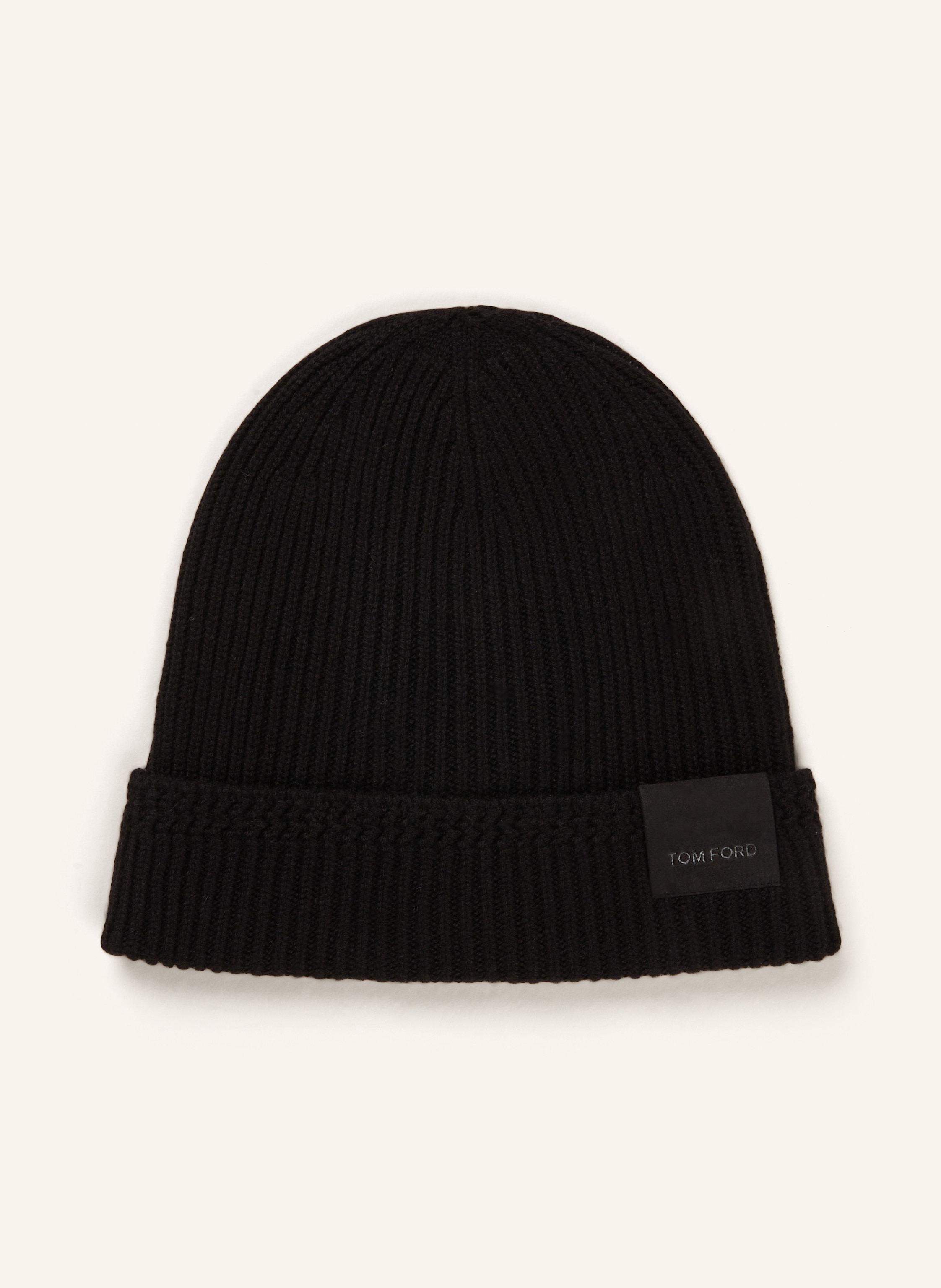 Tom Ford Tom Ford Cashmere-Mütze schwarz in SCHWARZ