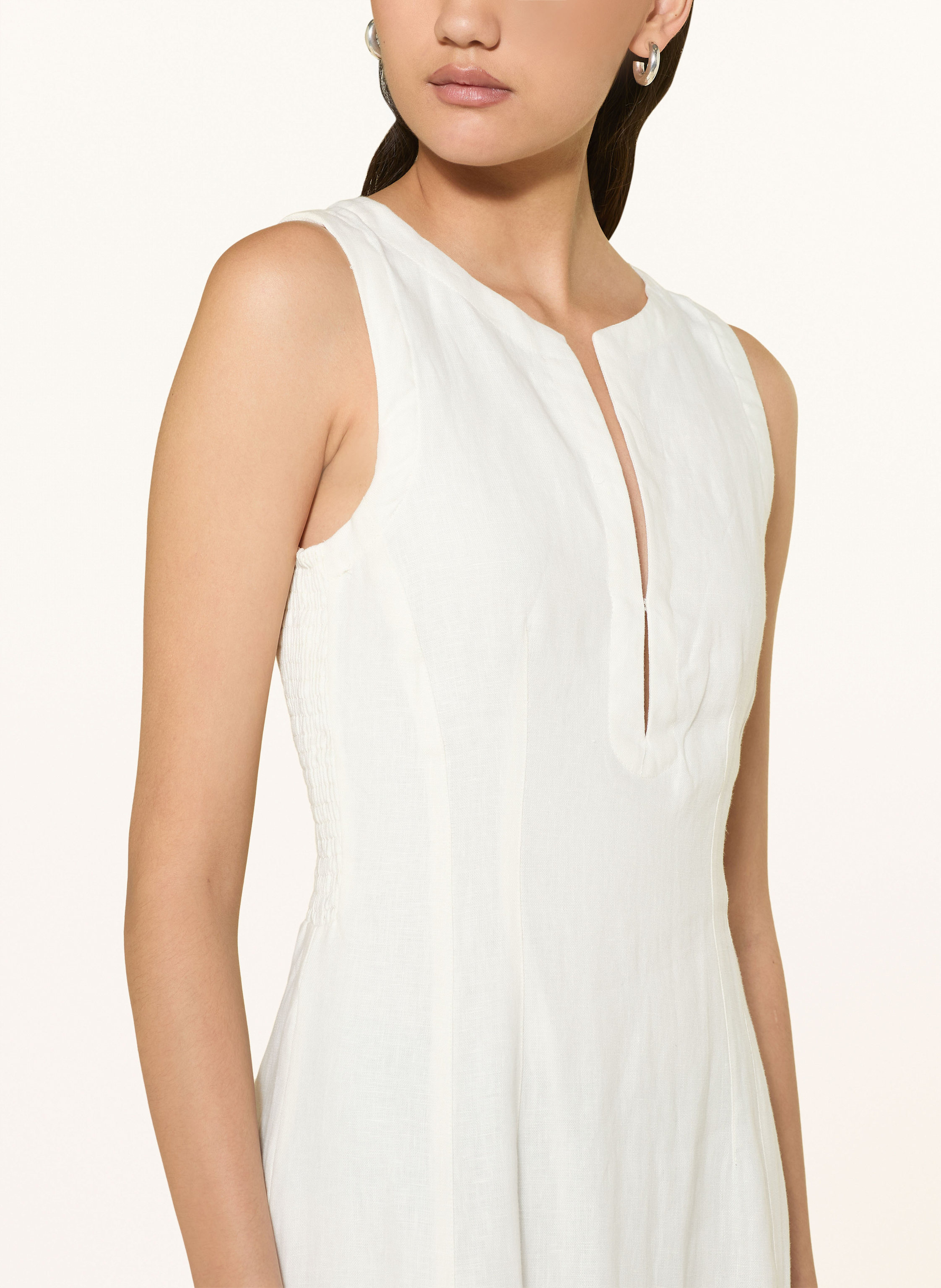 Thumbnail - Faithfull The Brand Leinenkleid Melia weiss