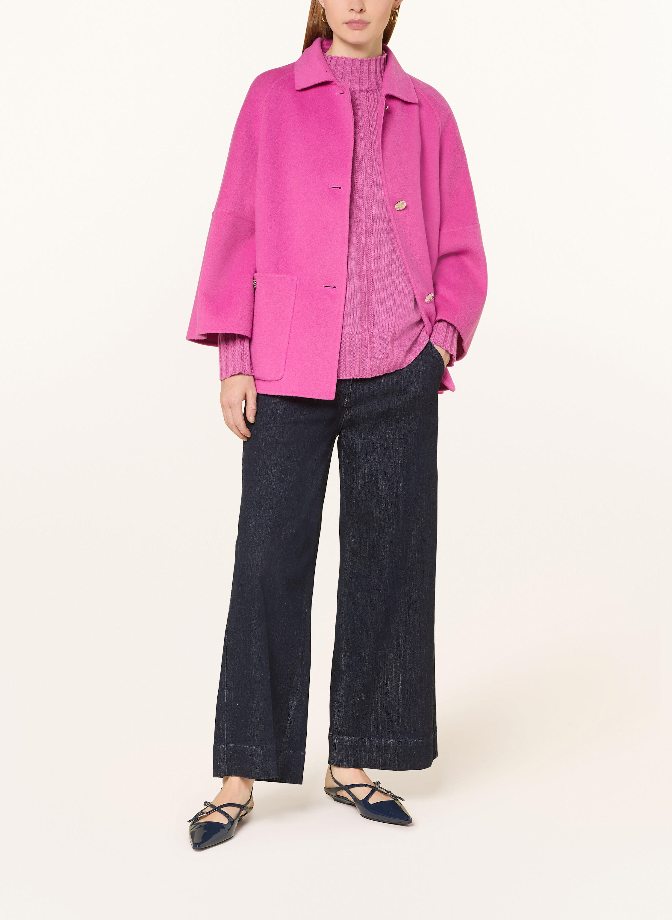 Thumbnail - Elena Miro Pullover rosa