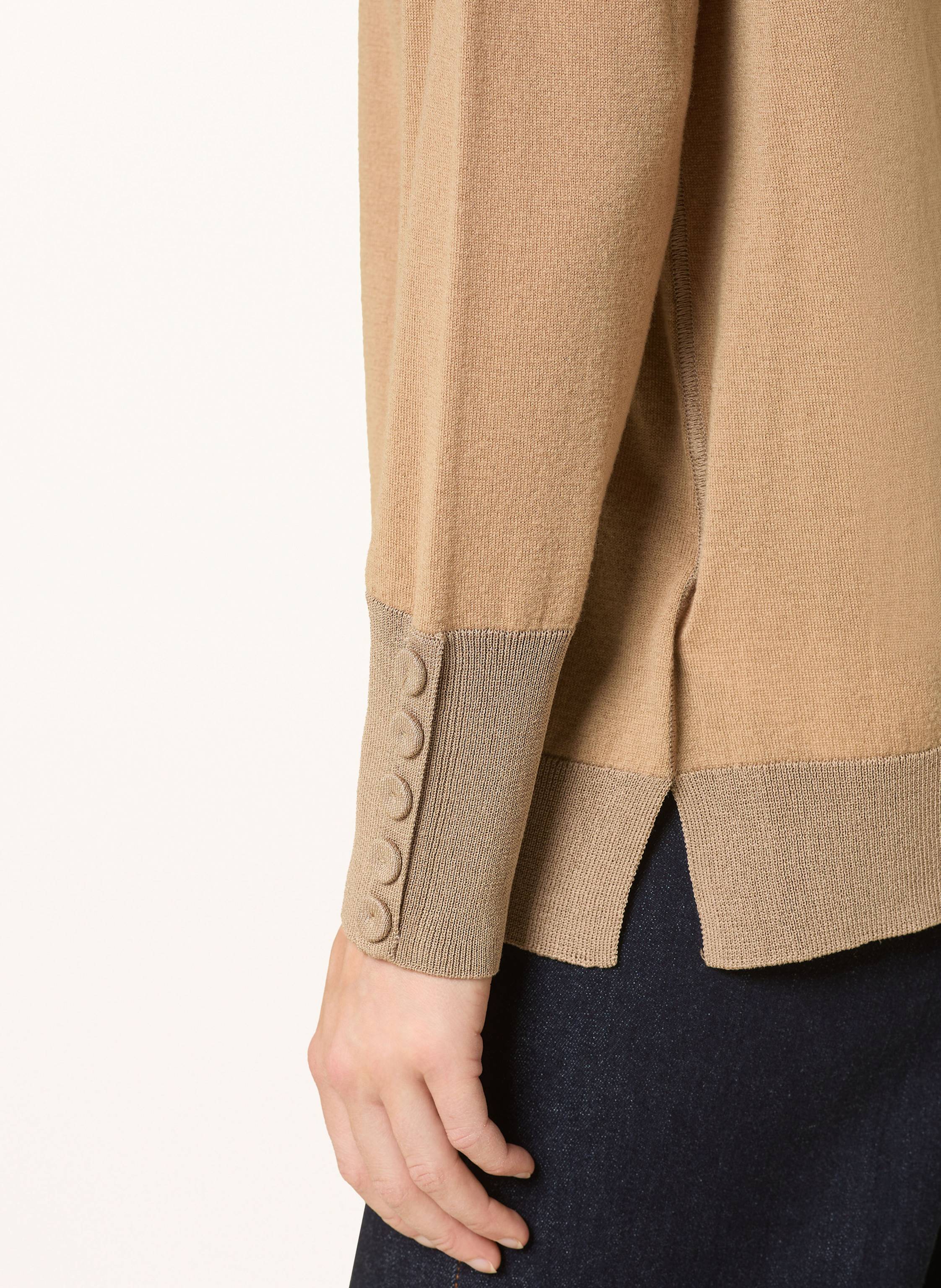Thumbnail - Elena Miro Rollkragenpullover braun