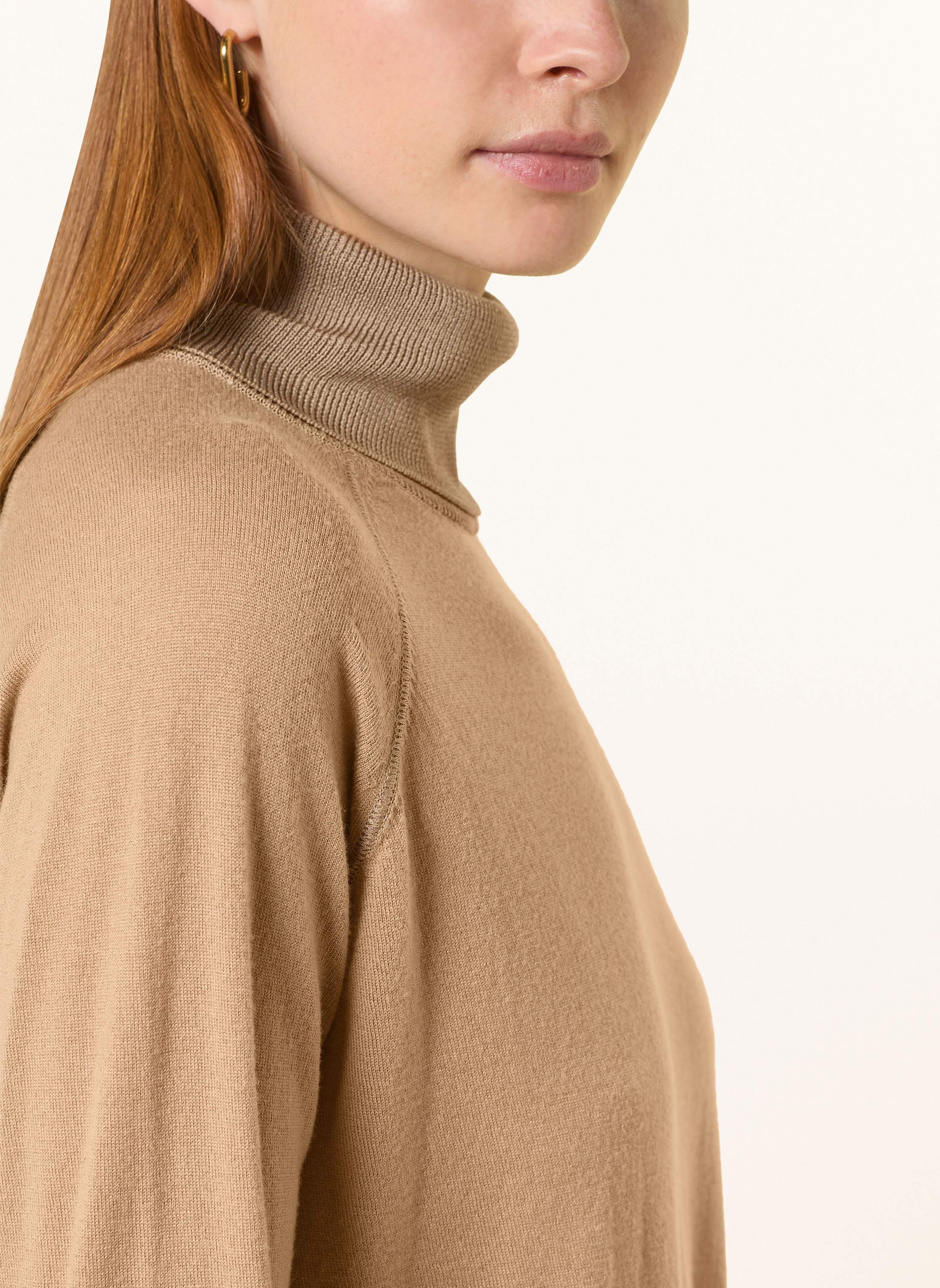 Thumbnail - Elena Miro Rollkragenpullover braun