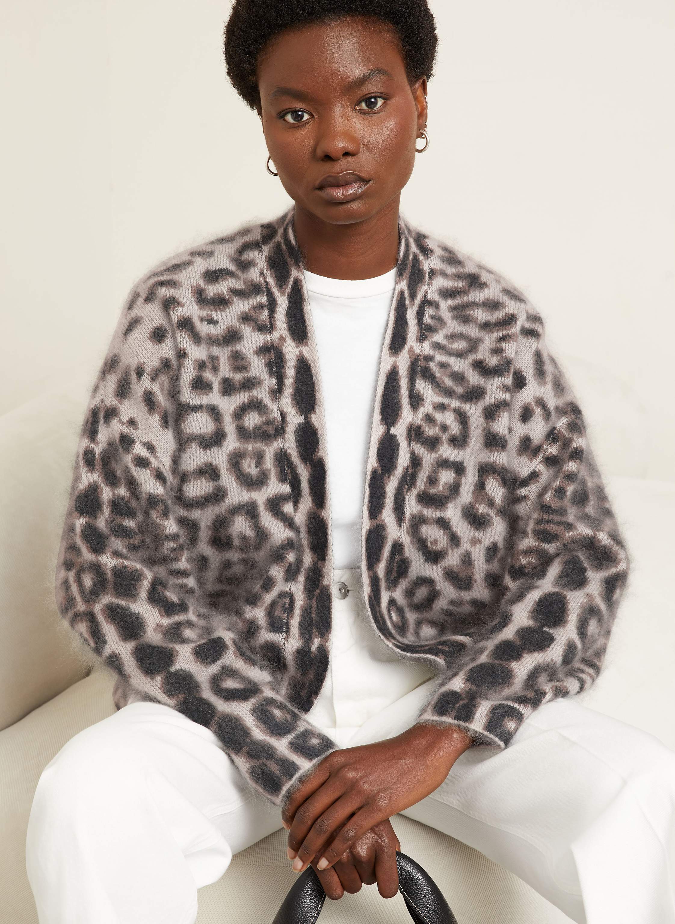 Thumbnail - Iris Von Arnim Strickhülle Cecylia Aus Cashmere grau