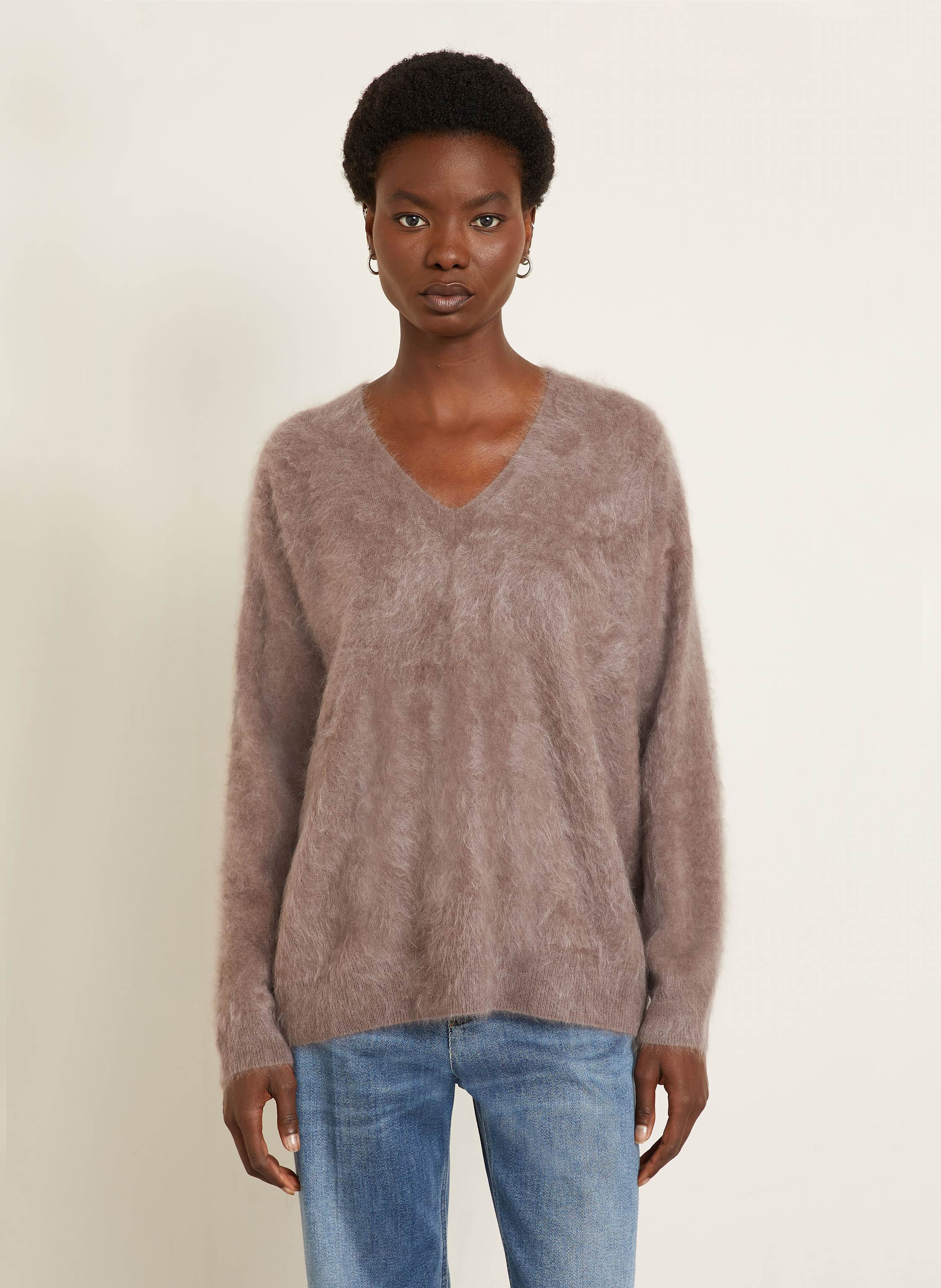 Thumbnail - Iris Von Arnim Cashmere-Pullover Maybell grau