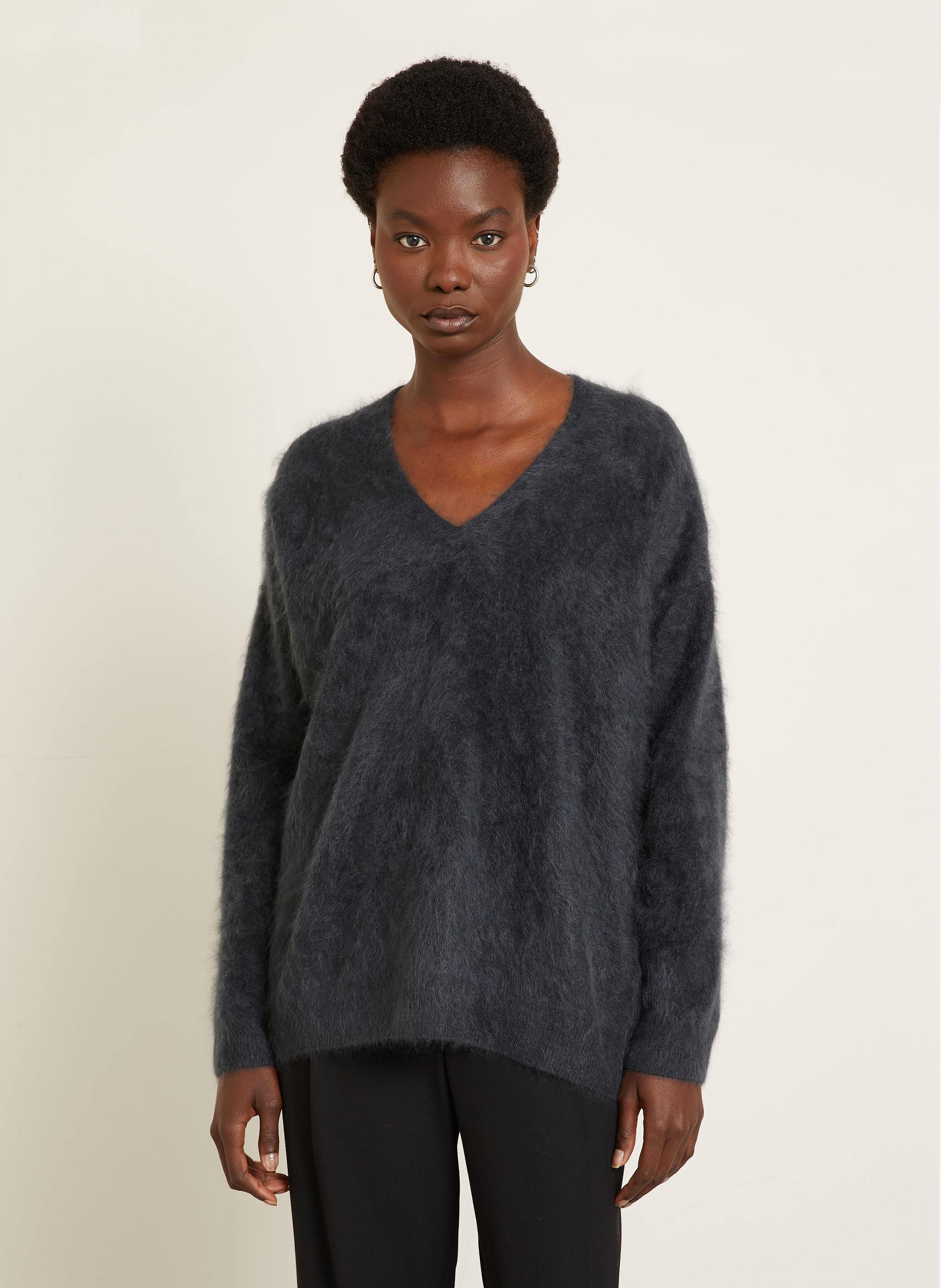Thumbnail - Iris Von Arnim Cashmere-Pullover Maybell grau