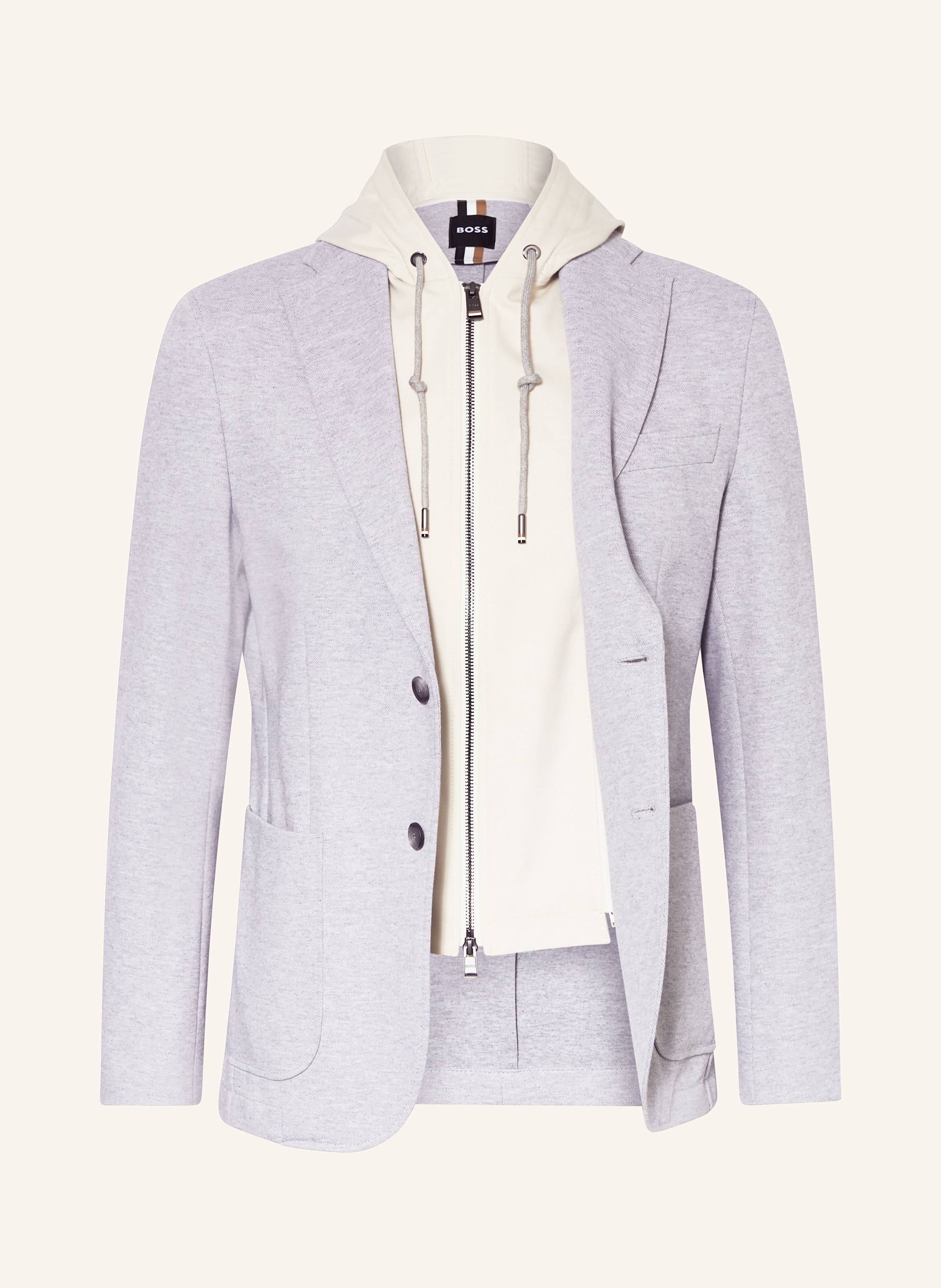 Thumbnail - Boss Sakko Hanry Slim Fit Mit Herausnehmbarer Blende grau