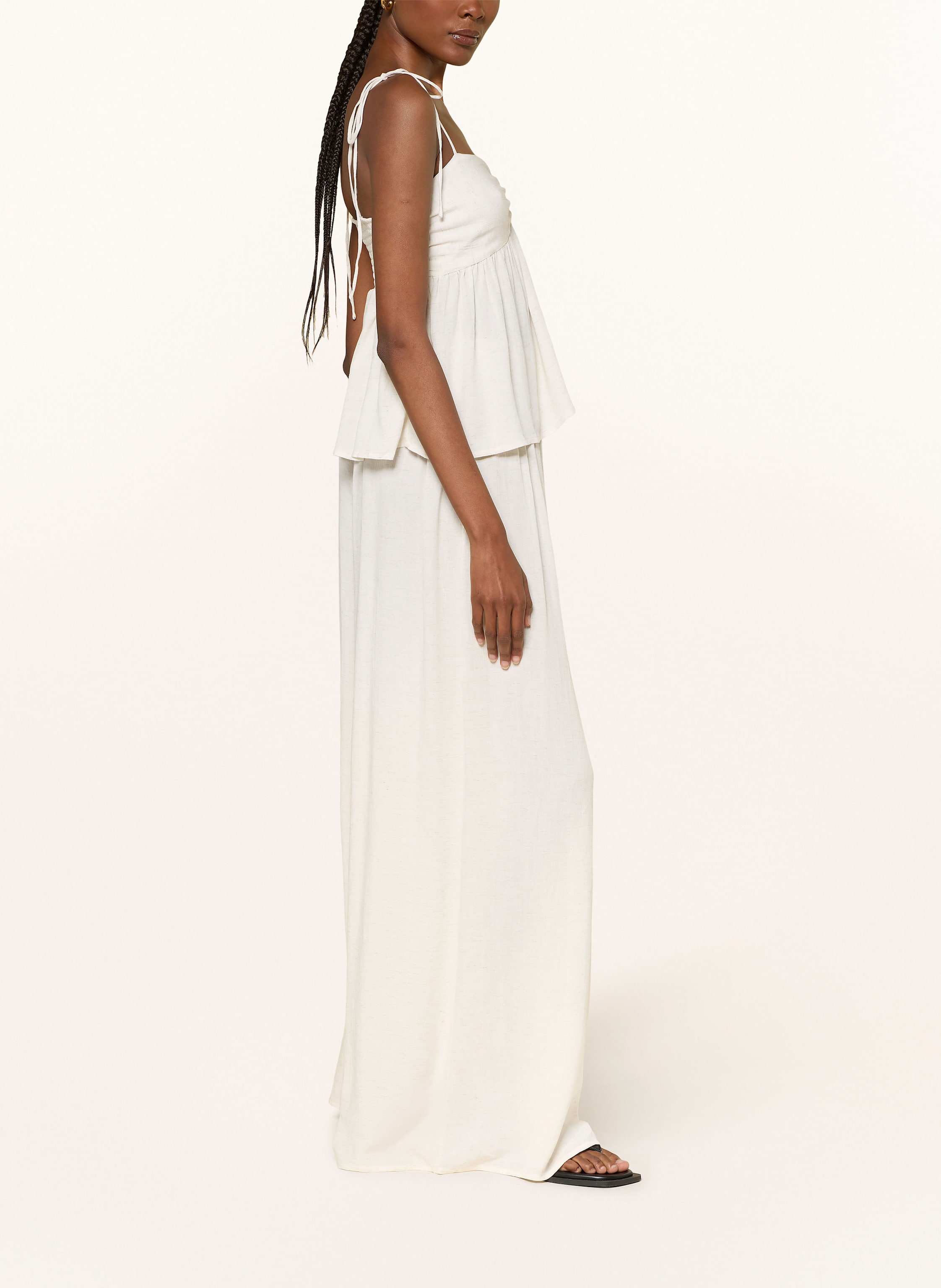 Thumbnail - Lezu Marlenehose Jolina weiss