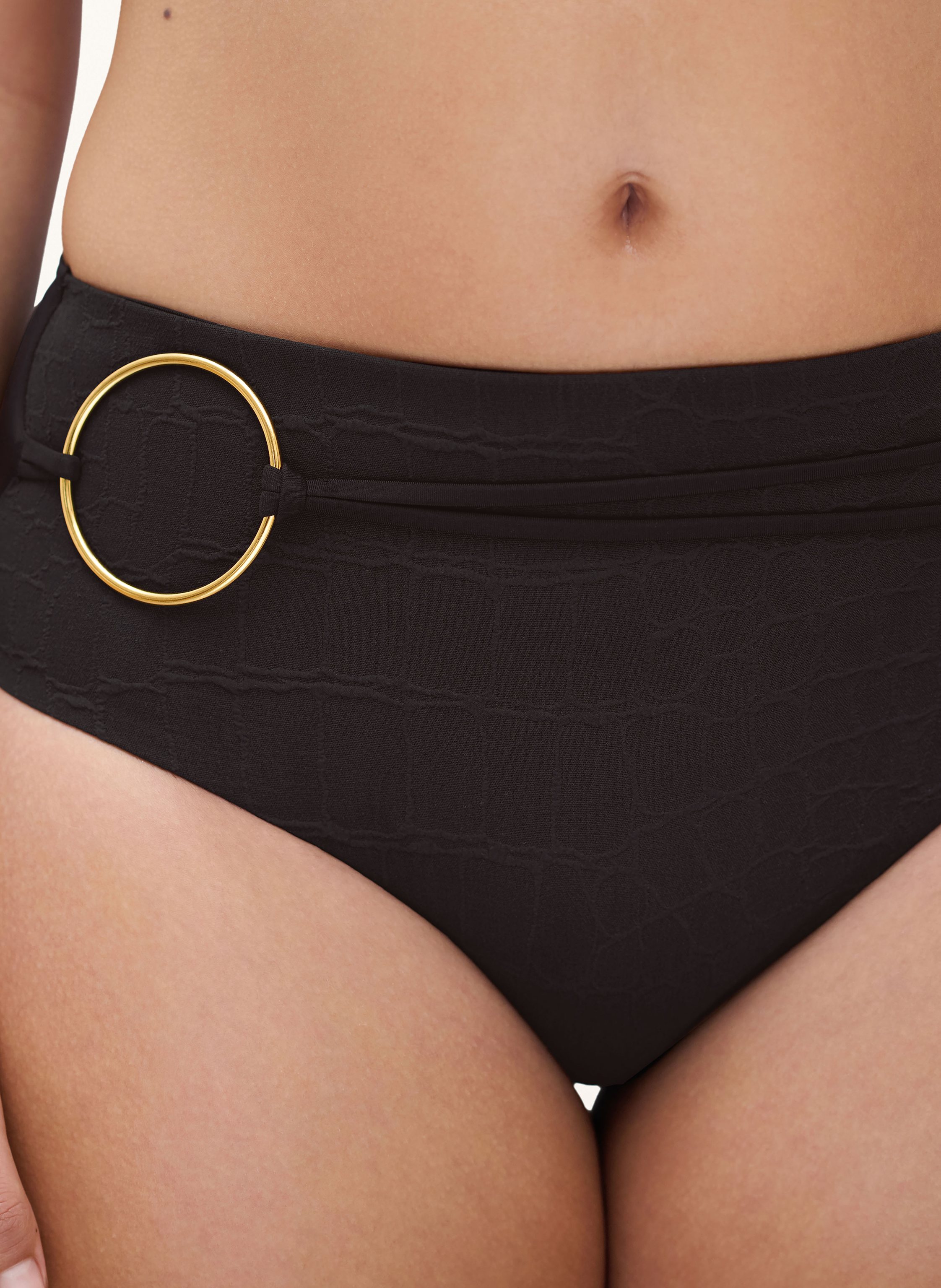 Thumbnail - Chantelle High-Waist-Bikini-Hose Eclipse schwarz