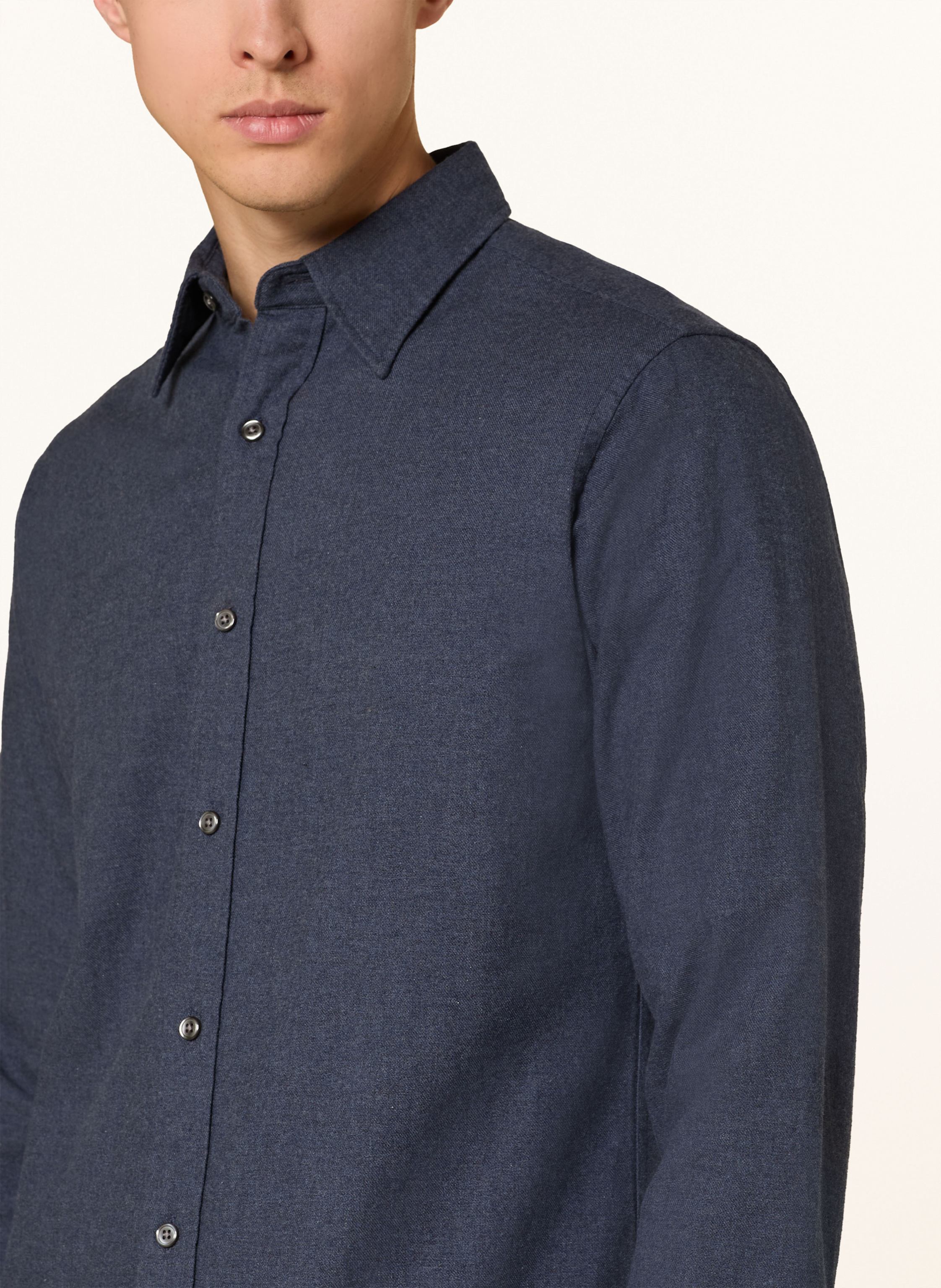 Thumbnail - Gant Flanellhemd Regular Fit blau