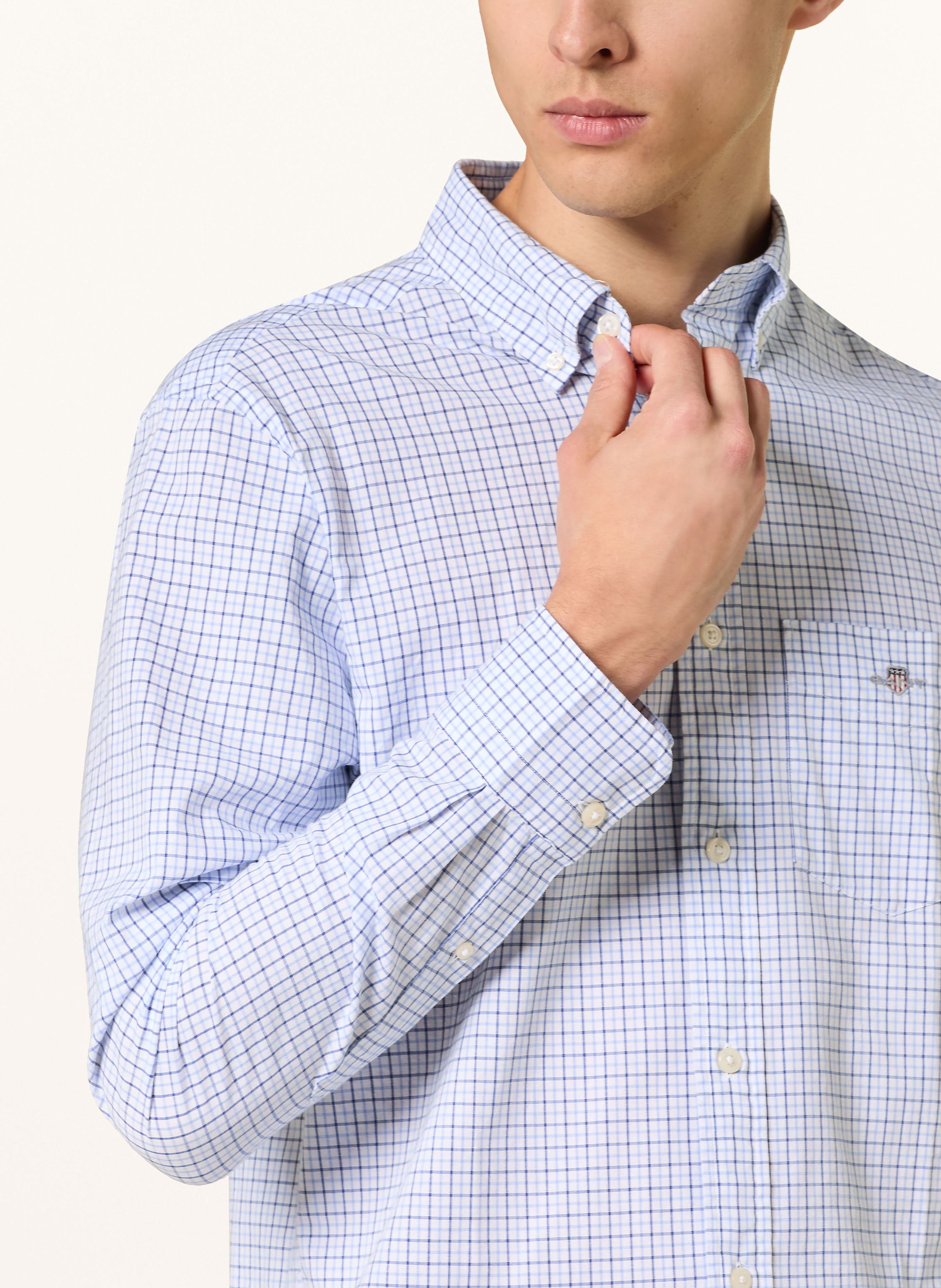 Thumbnail - Gant Hemd Regular Fit blau