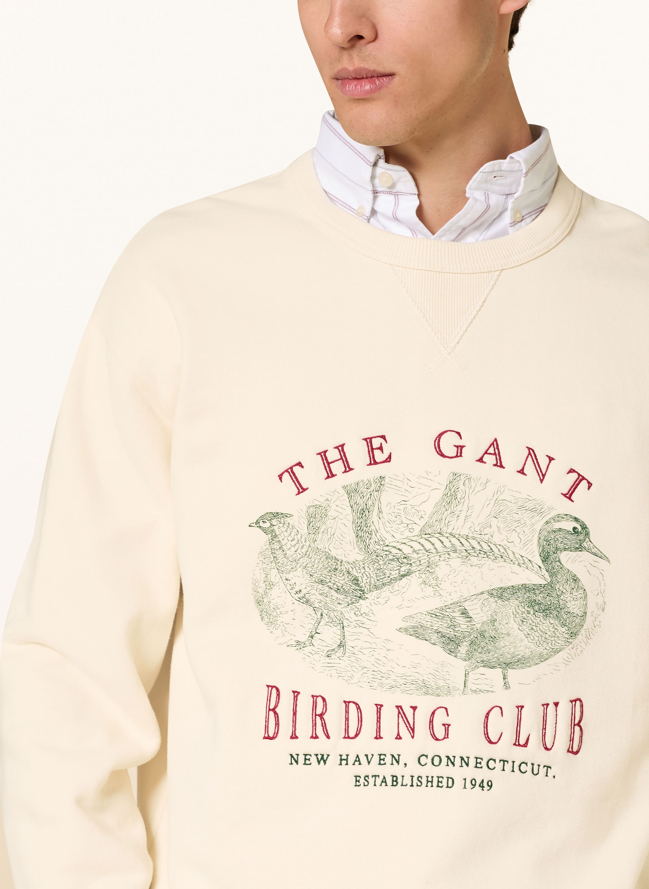 Thumbnail - Gant Sweatshirt weiss