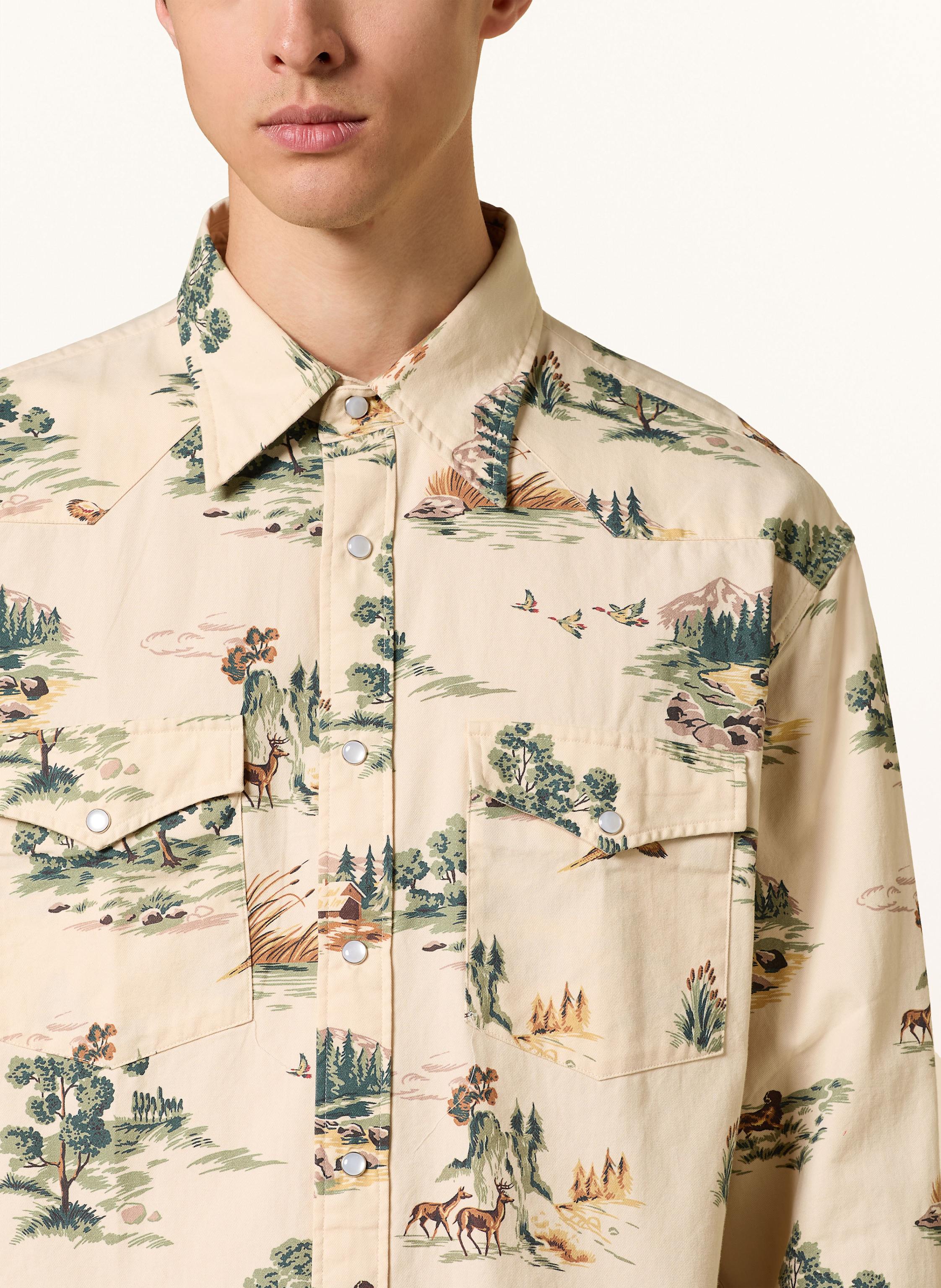 Thumbnail - Gant Hemd Regular Fit beige