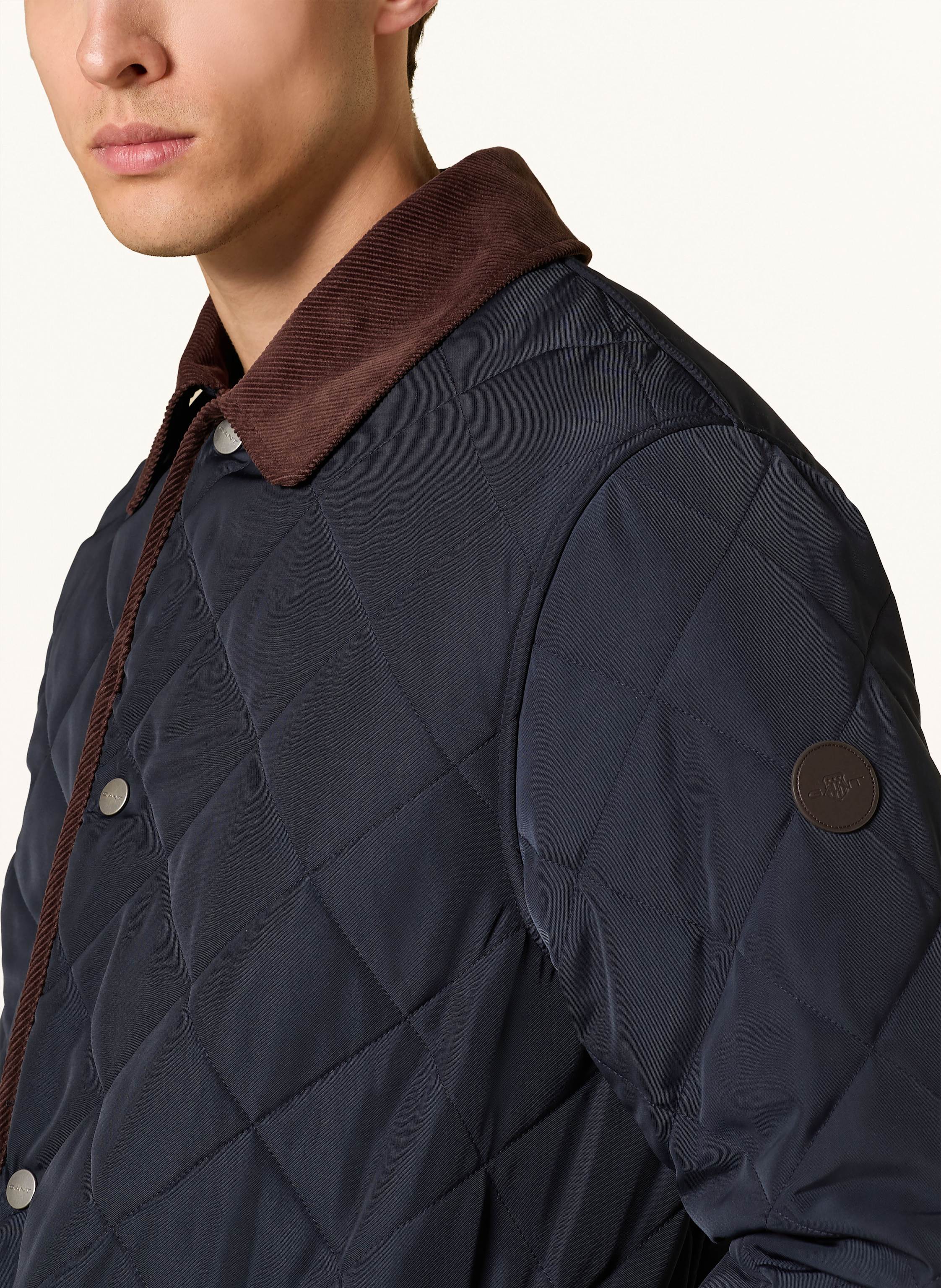 Thumbnail - Gant Steppjacke blau