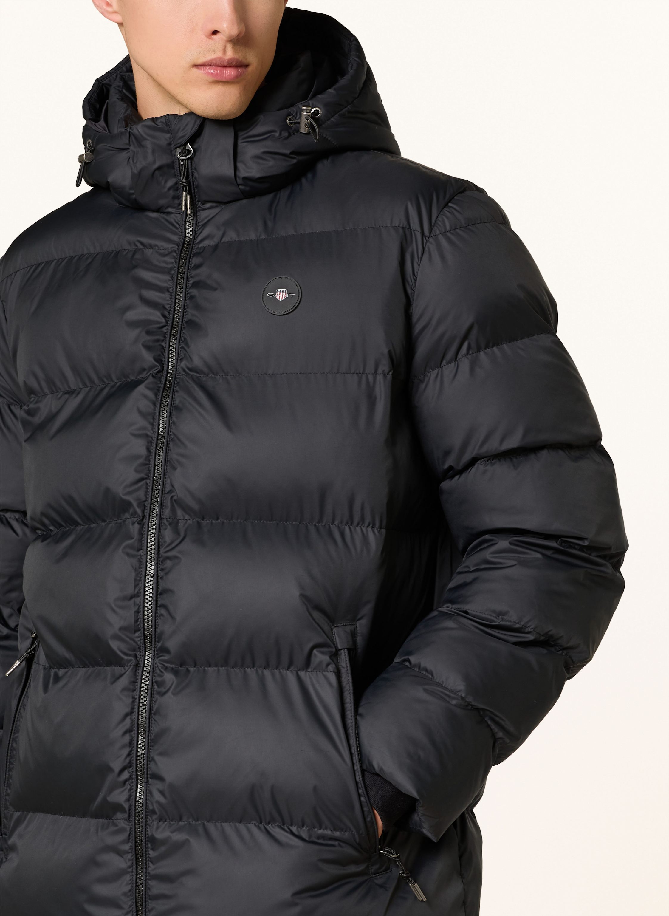 Thumbnail - Gant Steppjacke schwarz