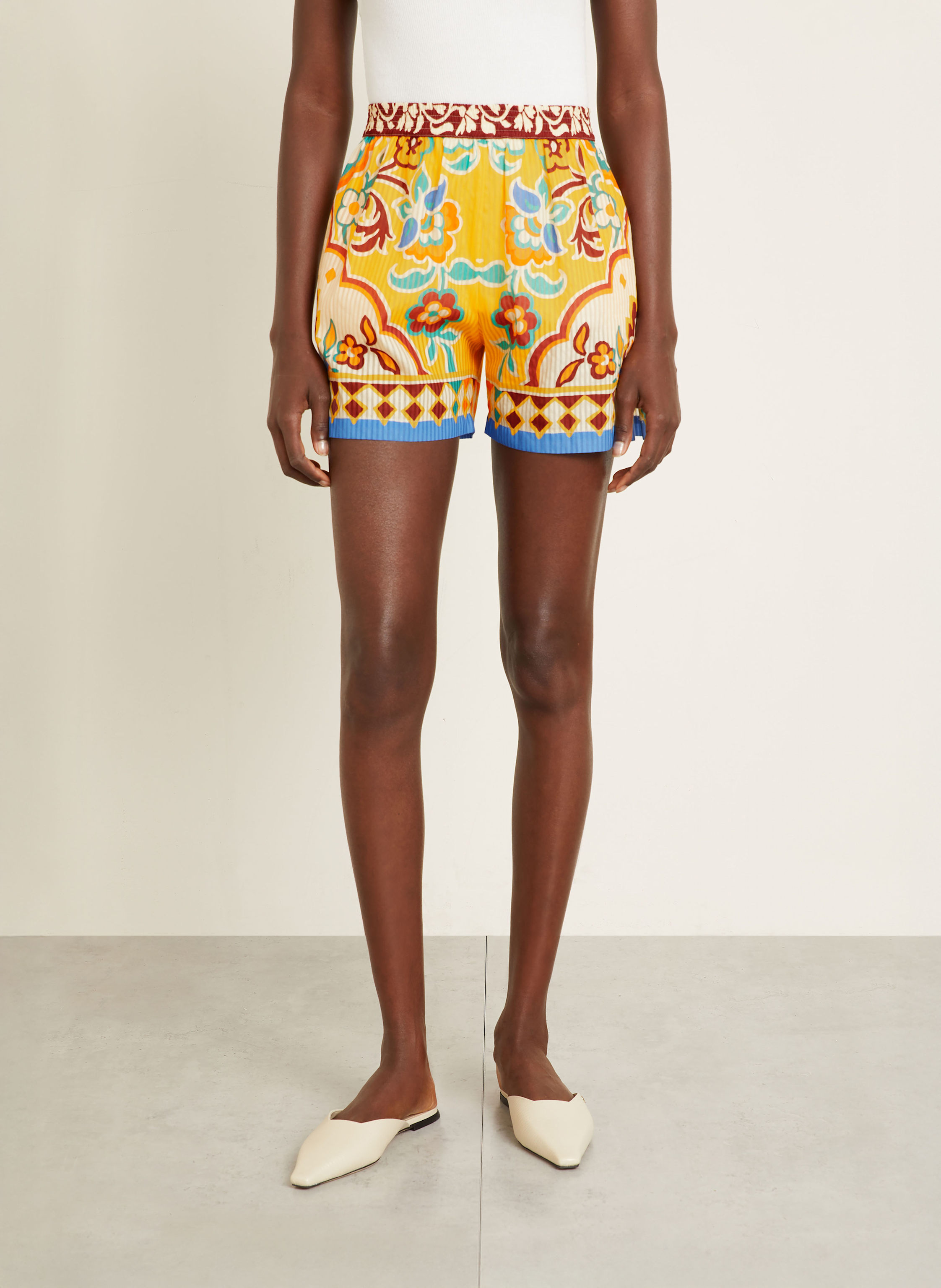 Thumbnail - Etro Shorts gelb