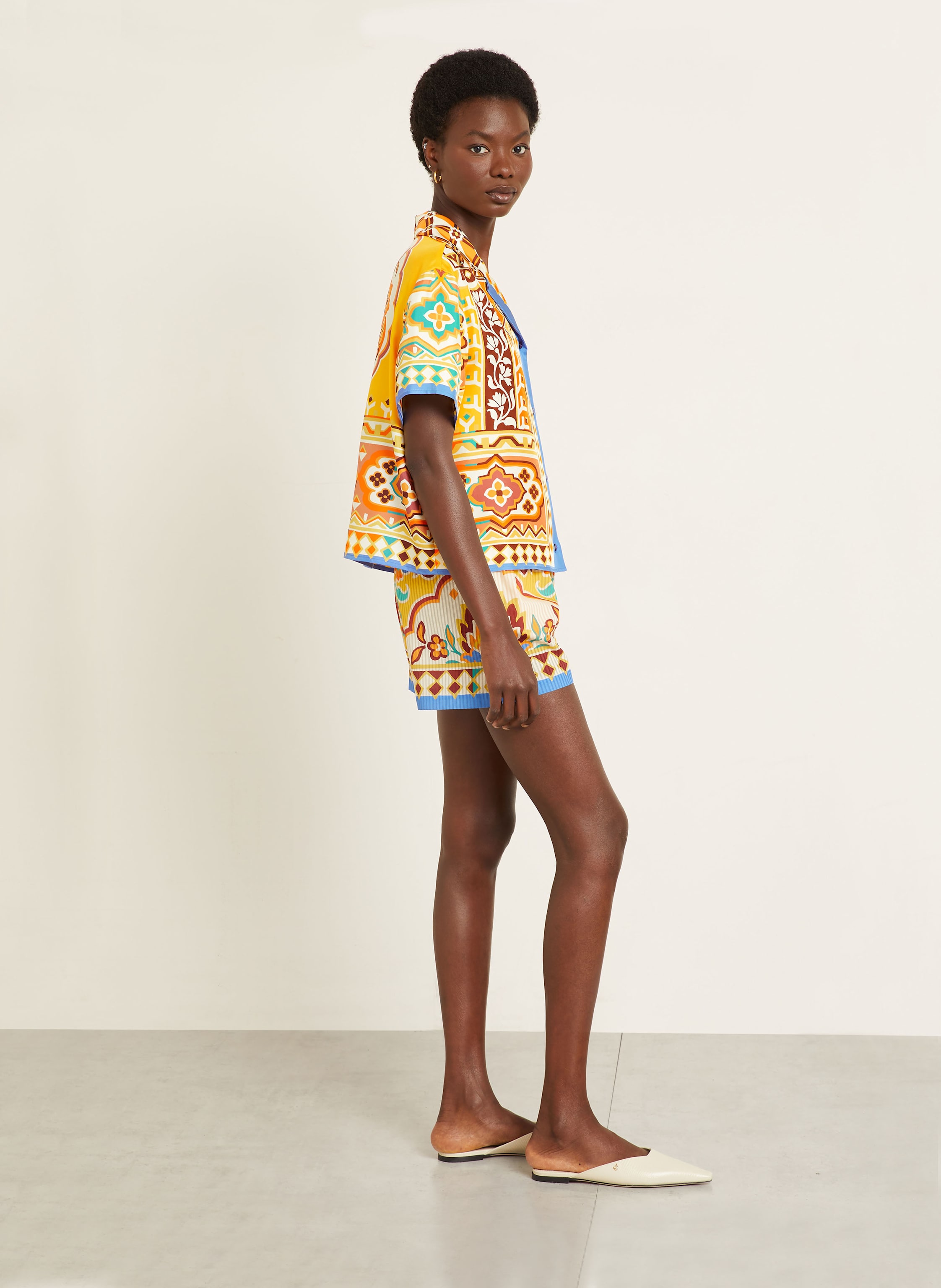 Thumbnail - Etro Shorts gelb