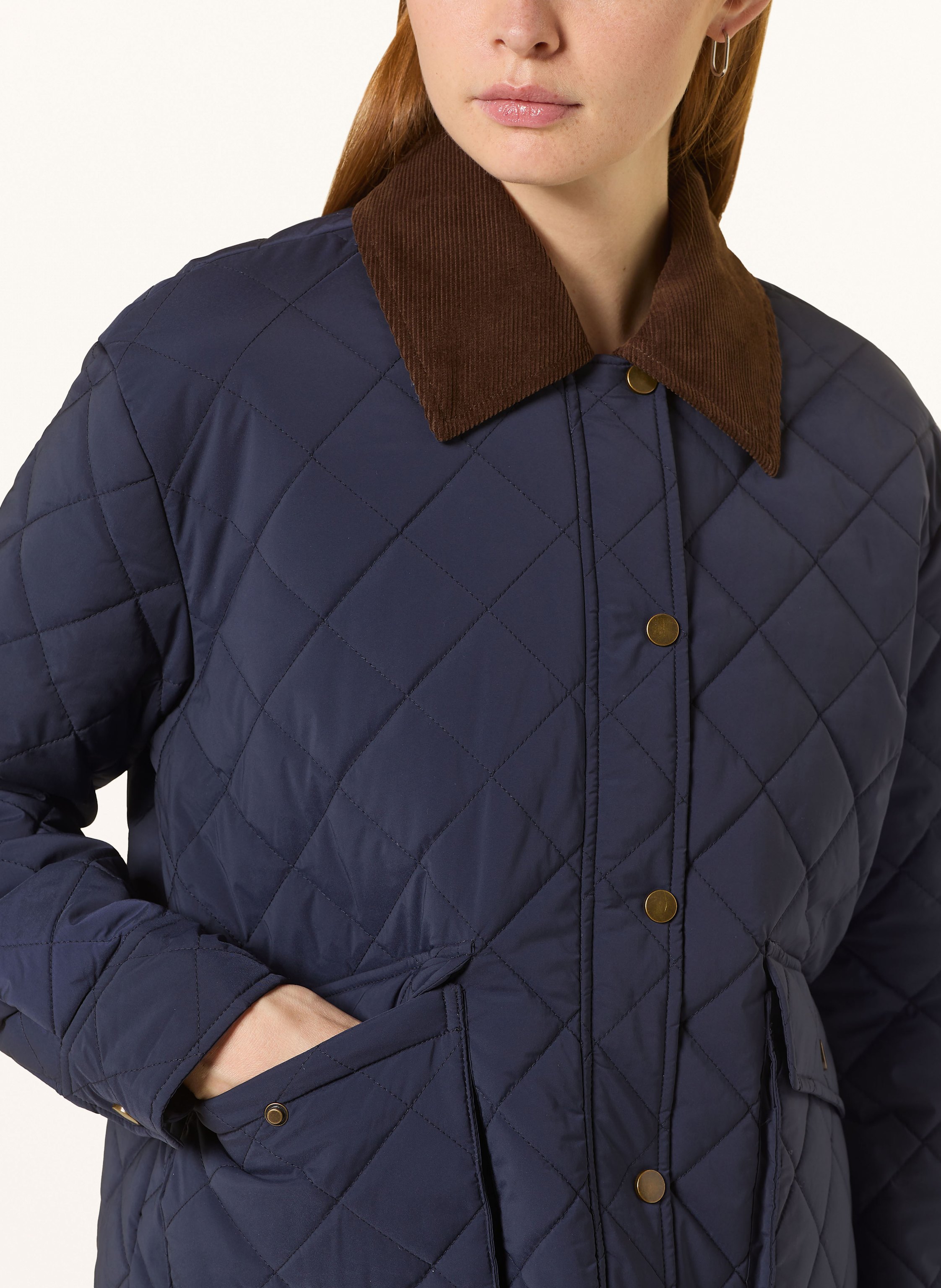 Thumbnail - Darling Harbour Steppjacke blau