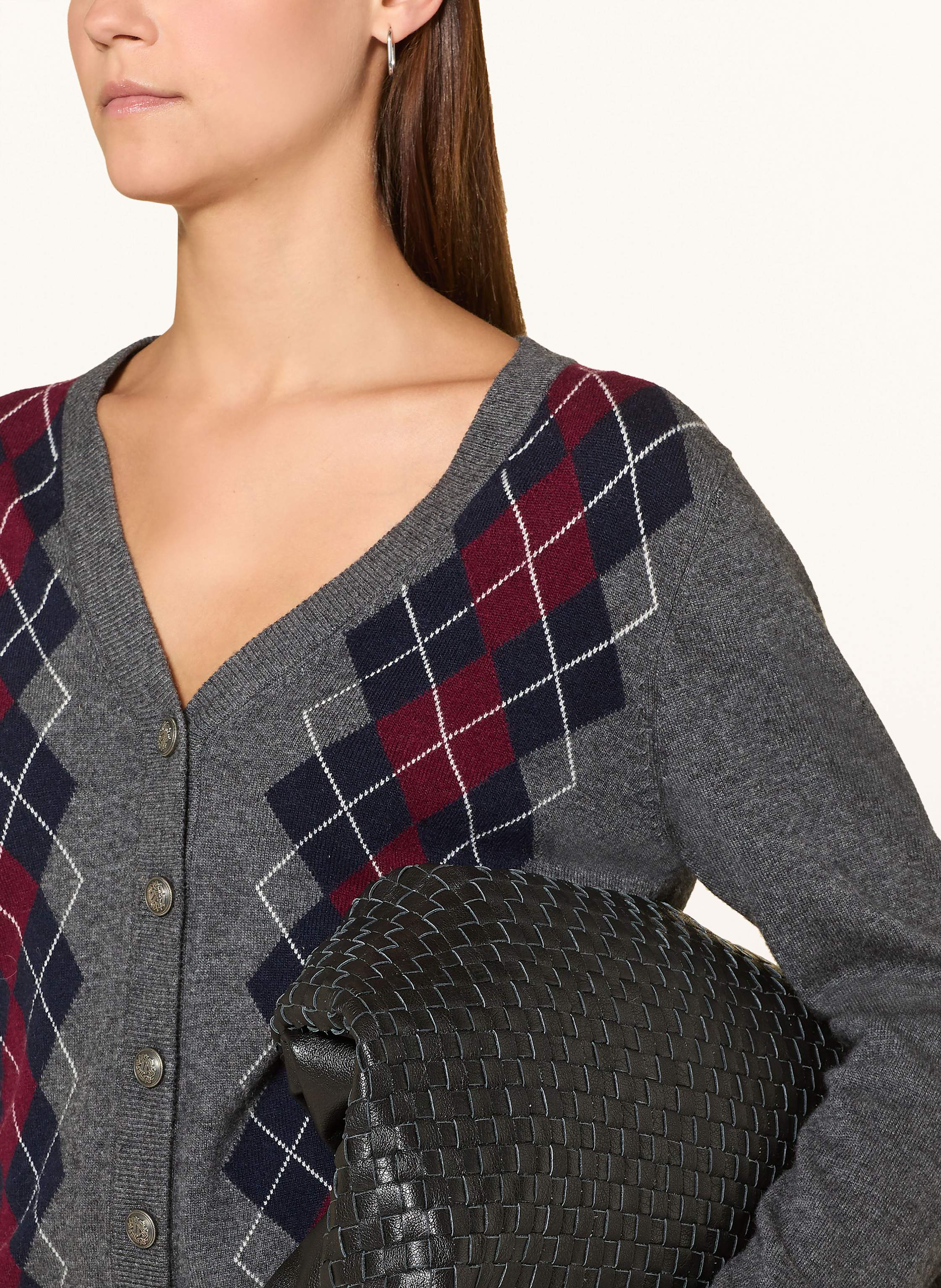 Thumbnail - Darling Harbour Strickjacke grau