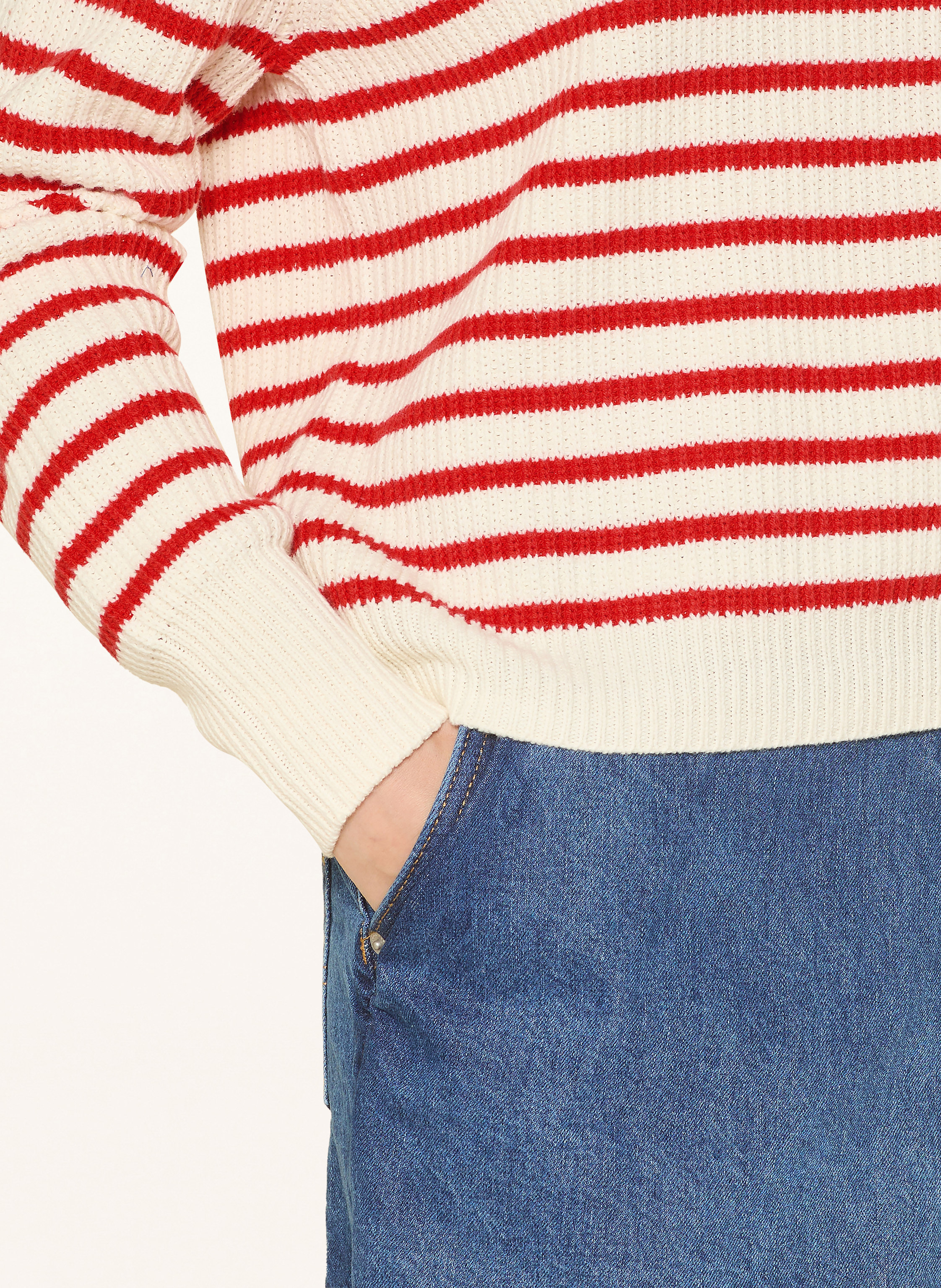 Thumbnail - Lollys Laundry Pullover Dane rot